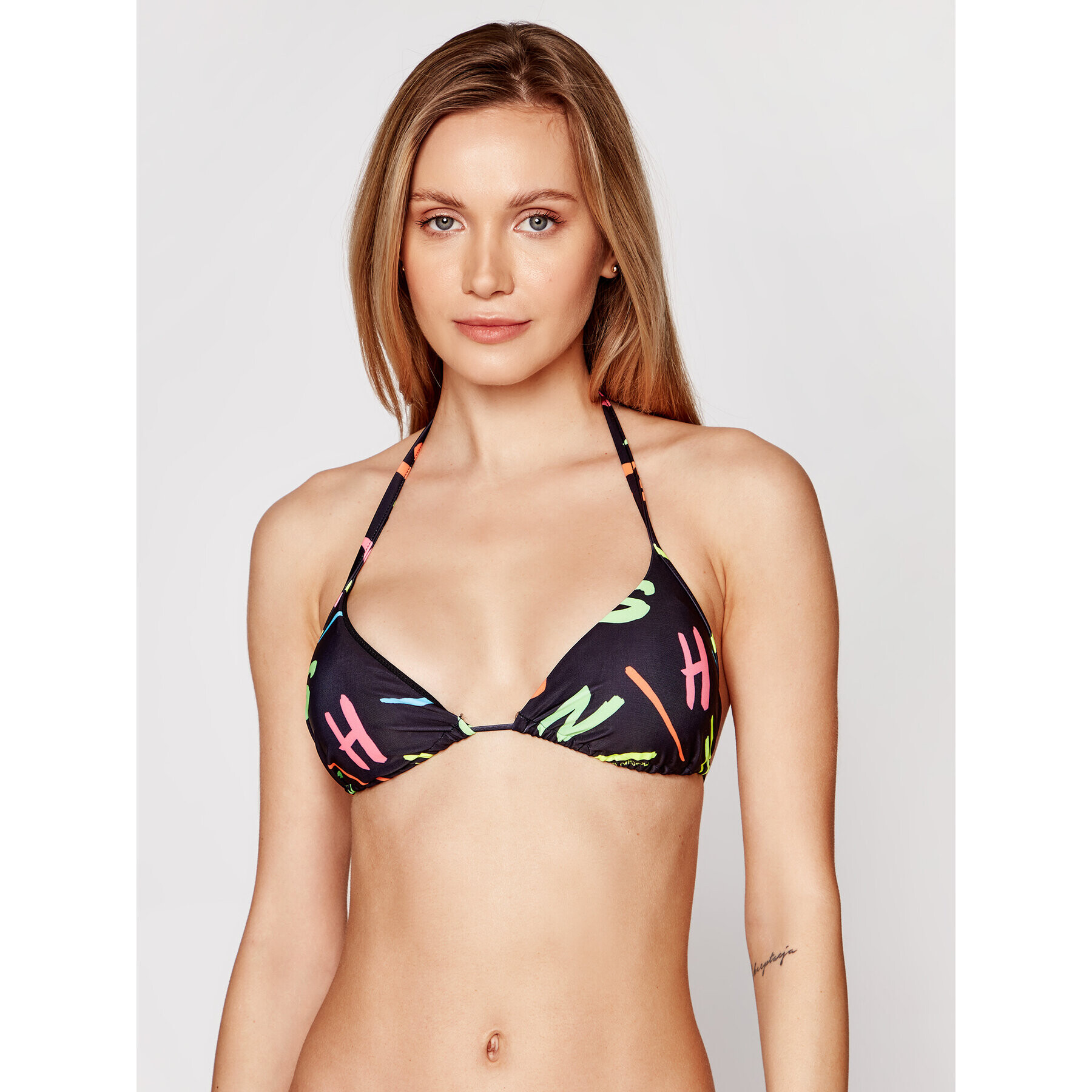 MOSCHINO Underwear & Swim Vrchný diel bikín A5711 2110 Čierna - Pepit.sk