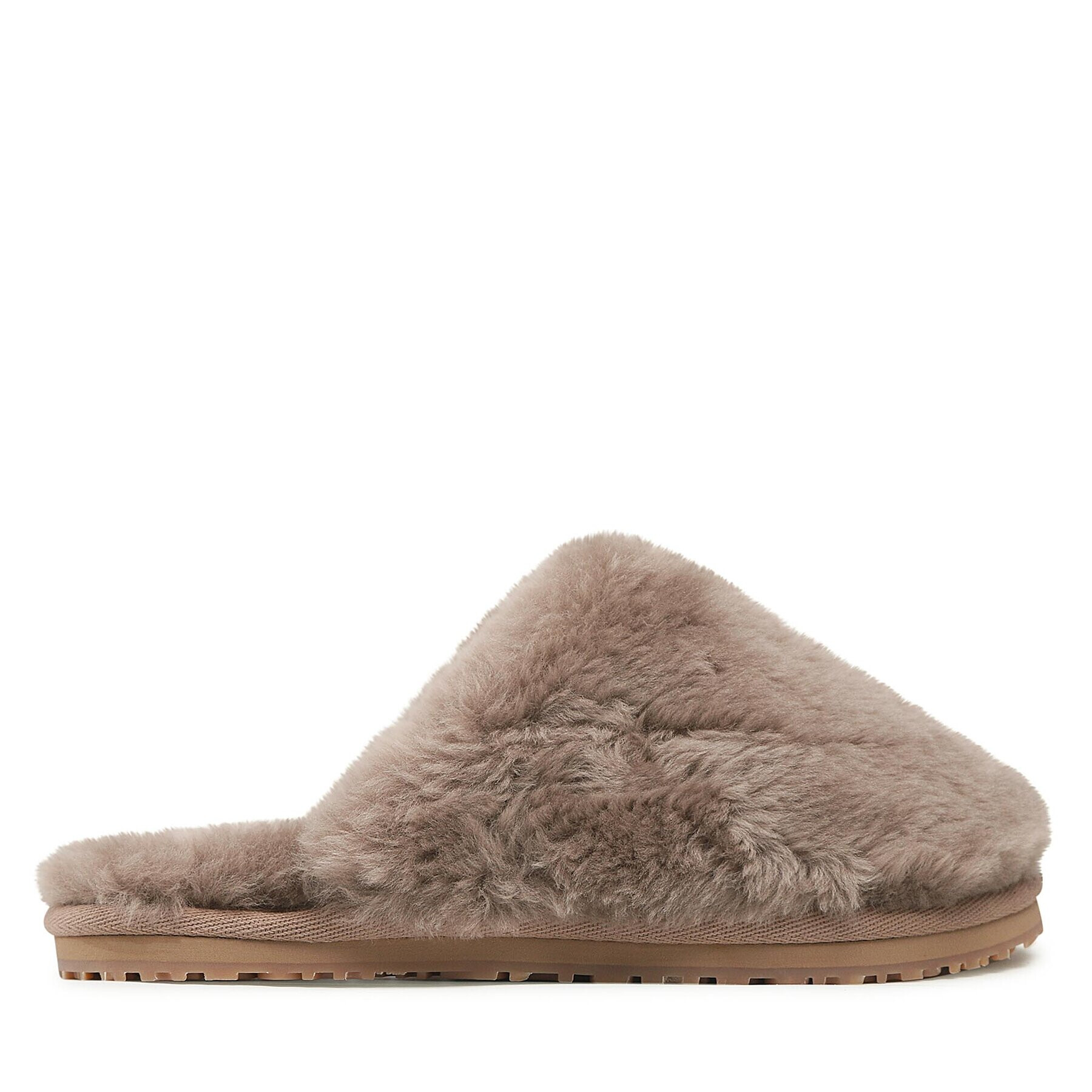 Mou Papuče Closed Toe Sheepskin Fur Slippper FW161000L Béžová - Pepit.sk