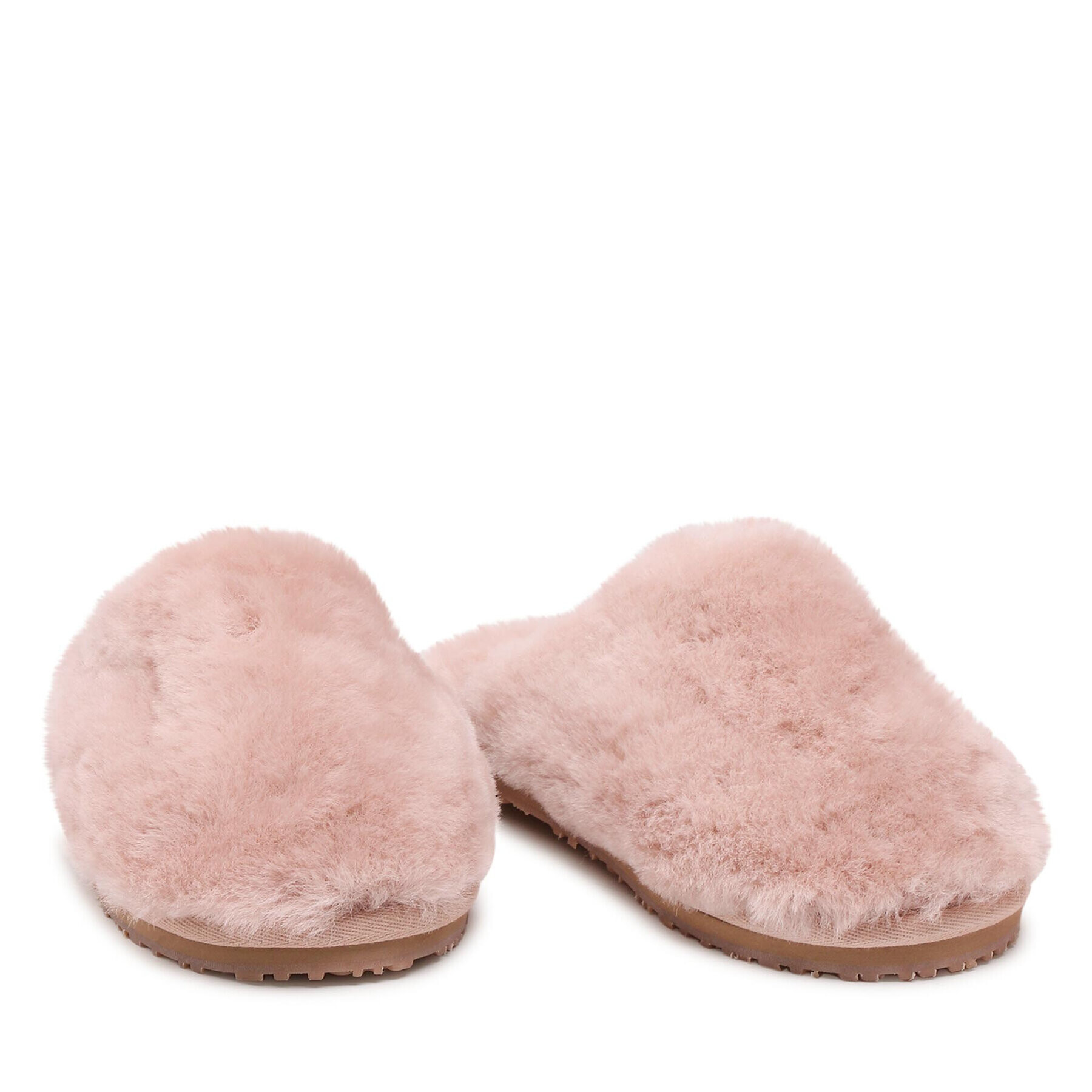 Mou Papuče Closed Toe Sheepskin Slipper FW161000L Ružová - Pepit.sk