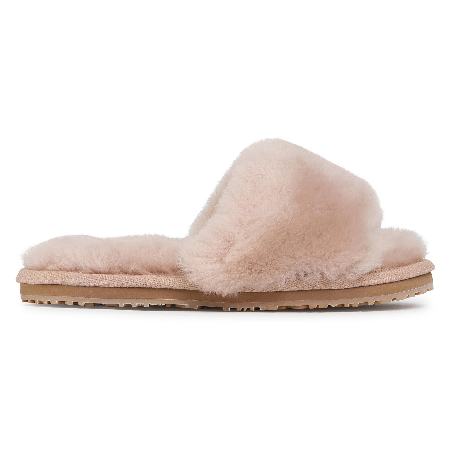 Mou Šľapky Sheepskin Fur Slide Slipper FW161001L Béžová - Pepit.sk