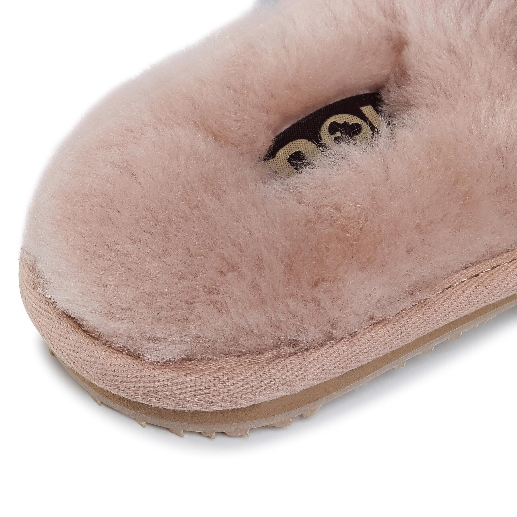 Mou Šľapky Sheepskin Fur Slide Slipper FW161001L Béžová - Pepit.sk