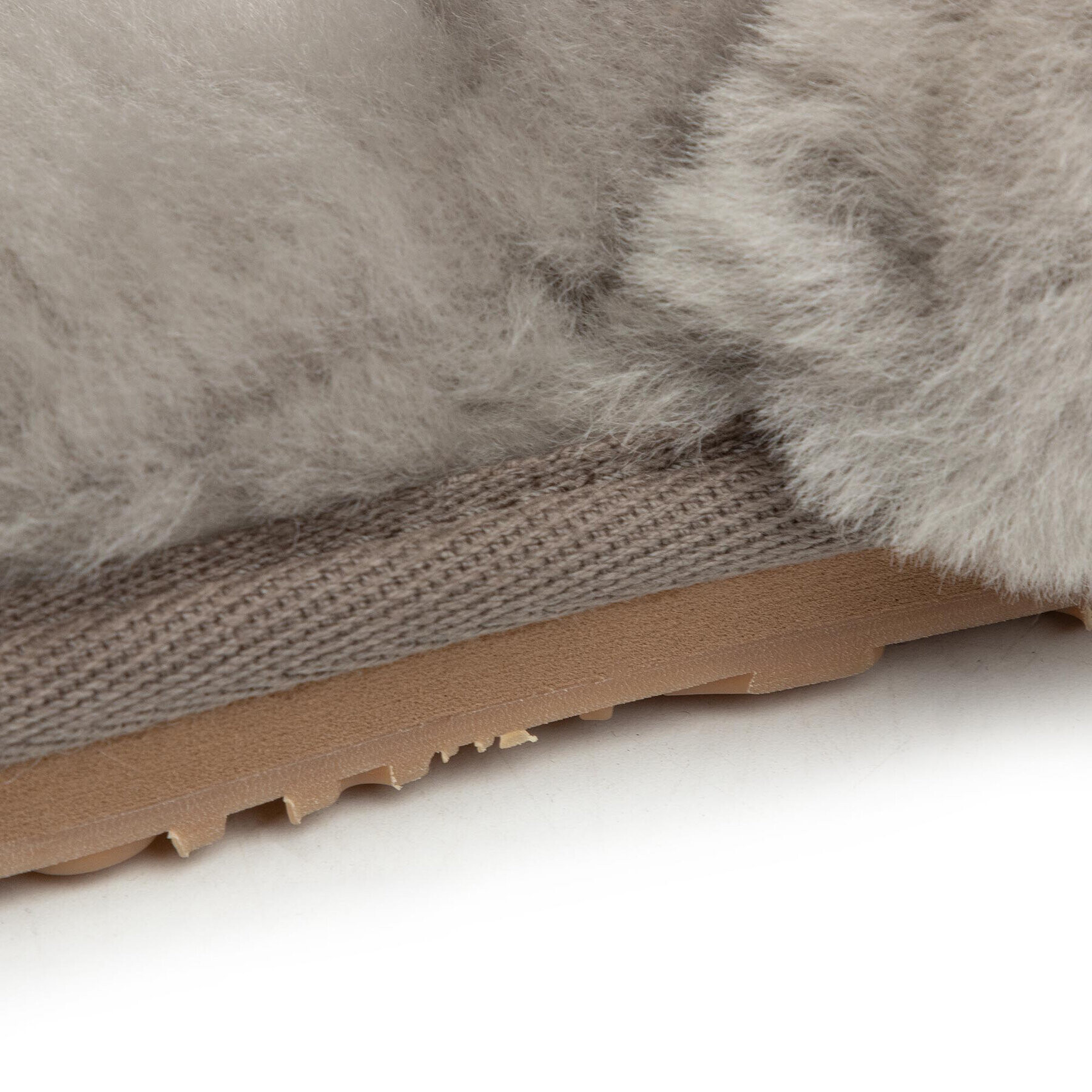 Mou Šľapky Sheepskin Fur Slide Slipper FW161001L Sivá - Pepit.sk