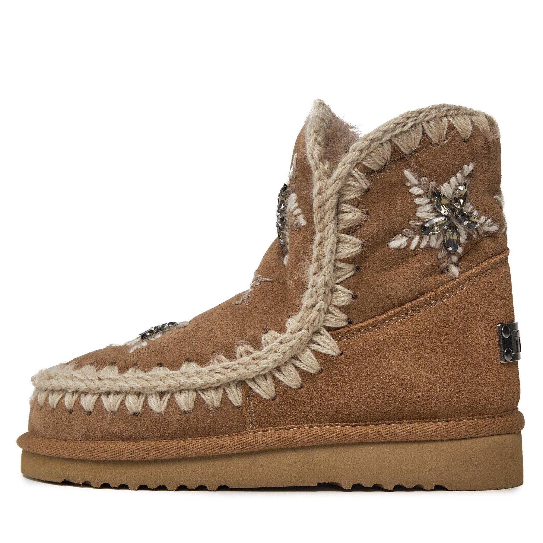 Mou Sneakersy Eskimo Wool FW101077A Hnedá - Pepit.sk