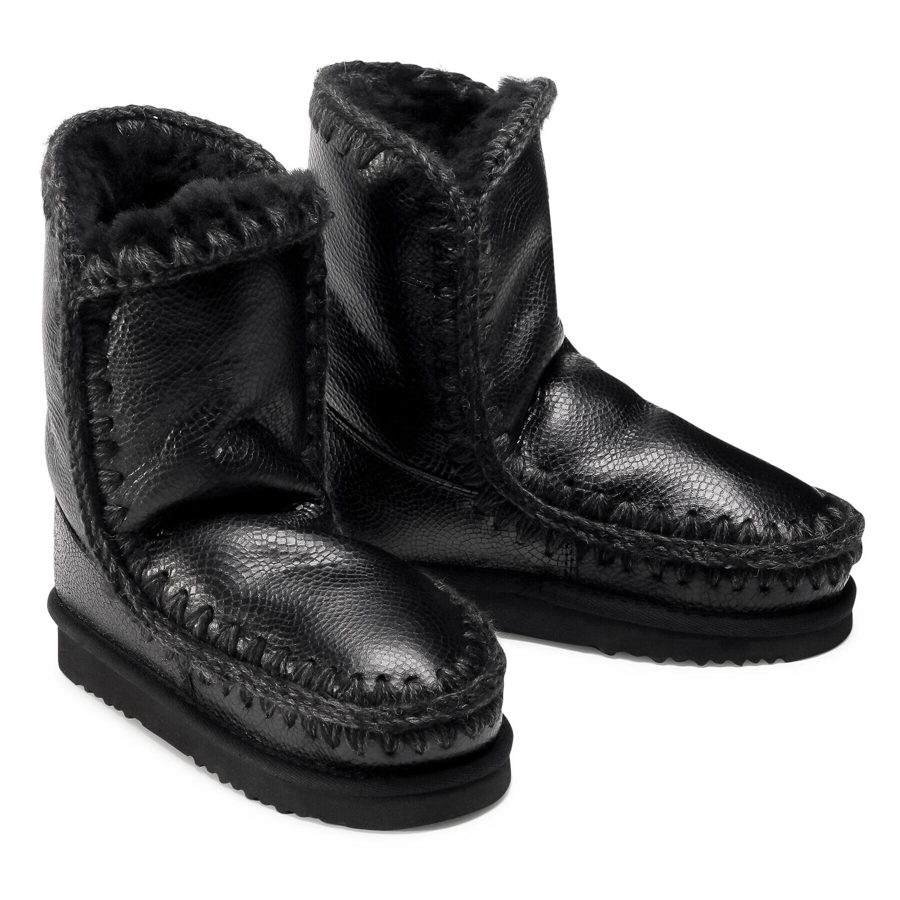 Mou Topánky Eskimo Boot 24 FW101000B Čierna - Pepit.sk