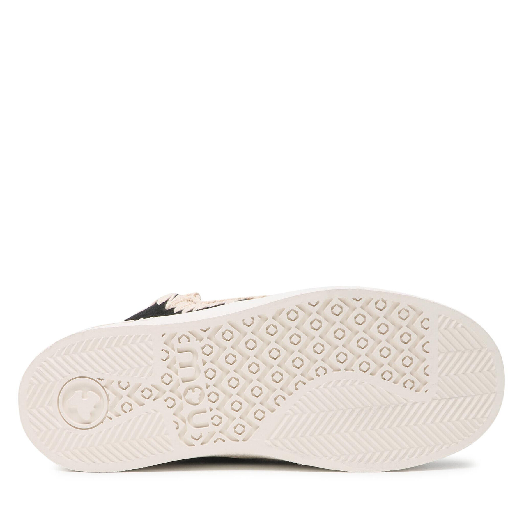 Mou Topánky Summer Eskimo Sneaker Perforated Suede SW211000O Čierna - Pepit.sk