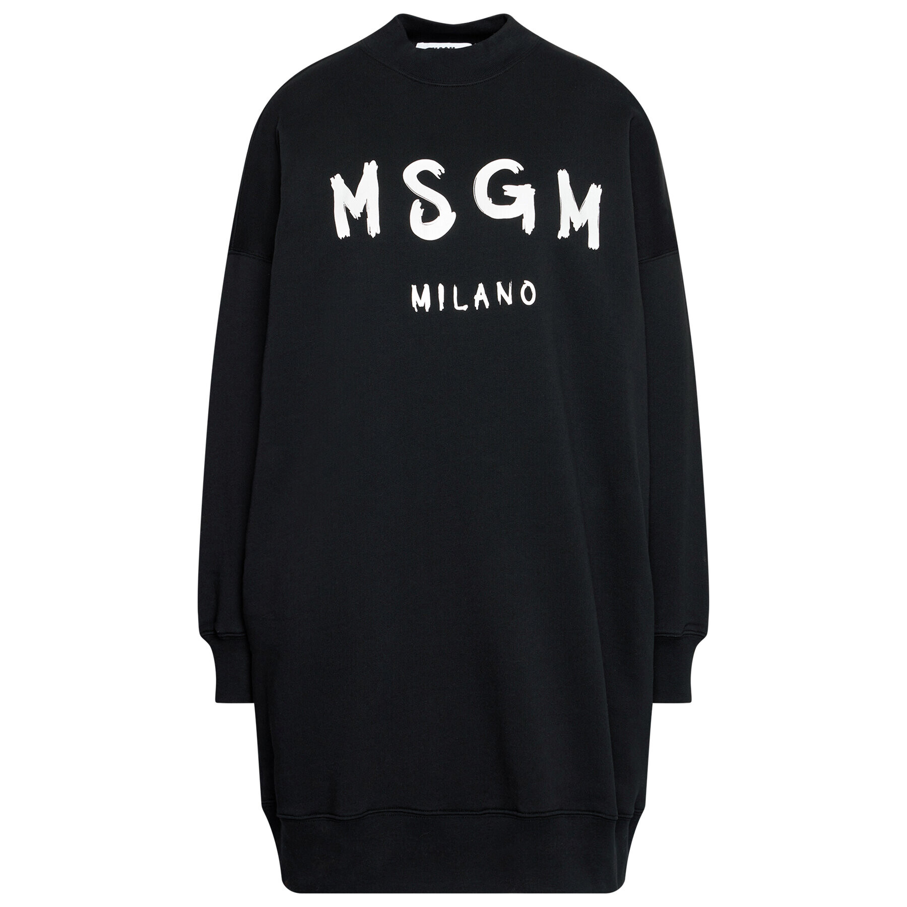 MSGM Úpletové šaty 3041MDA67 217299 Čierna Regular Fit - Pepit.sk