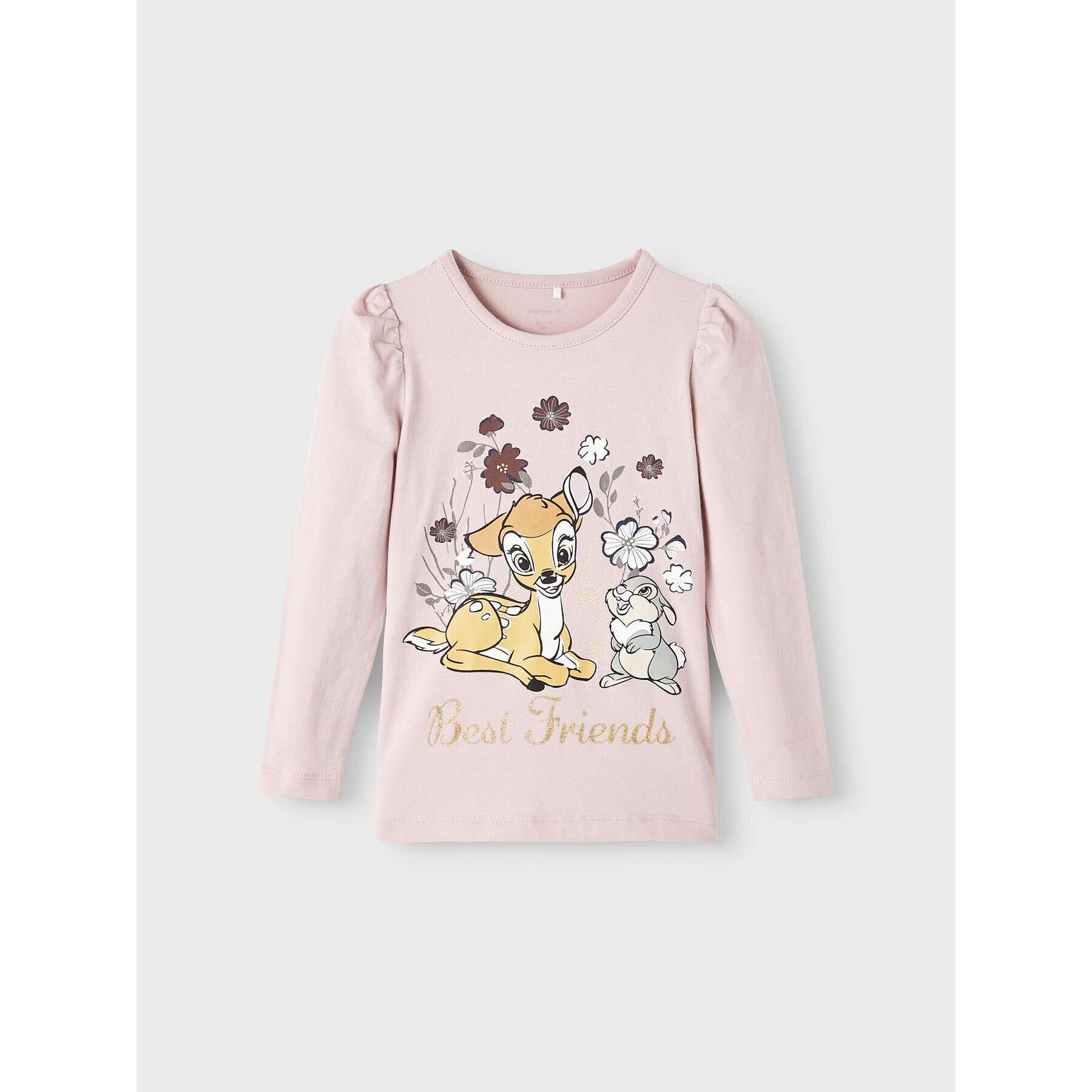 NAME IT Blúzka DISNEY 13207654 Béžová Regular Fit - Pepit.sk