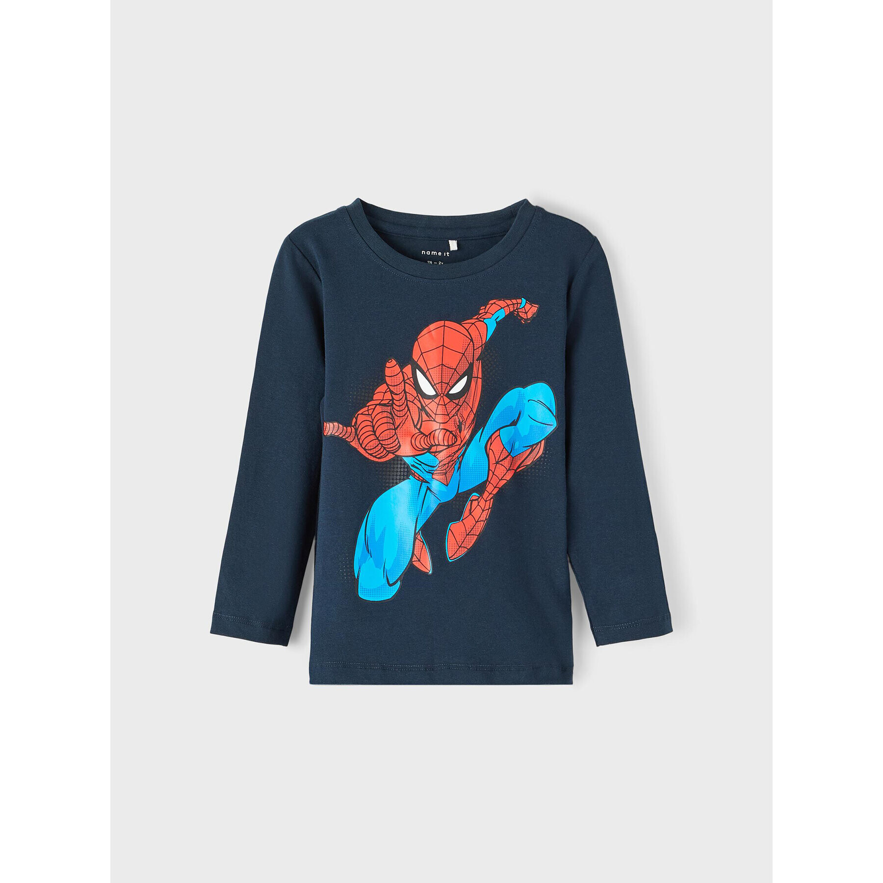 NAME IT Blúzka SPIDER-MAN 13210754 Tmavomodrá Regular Fit - Pepit.sk