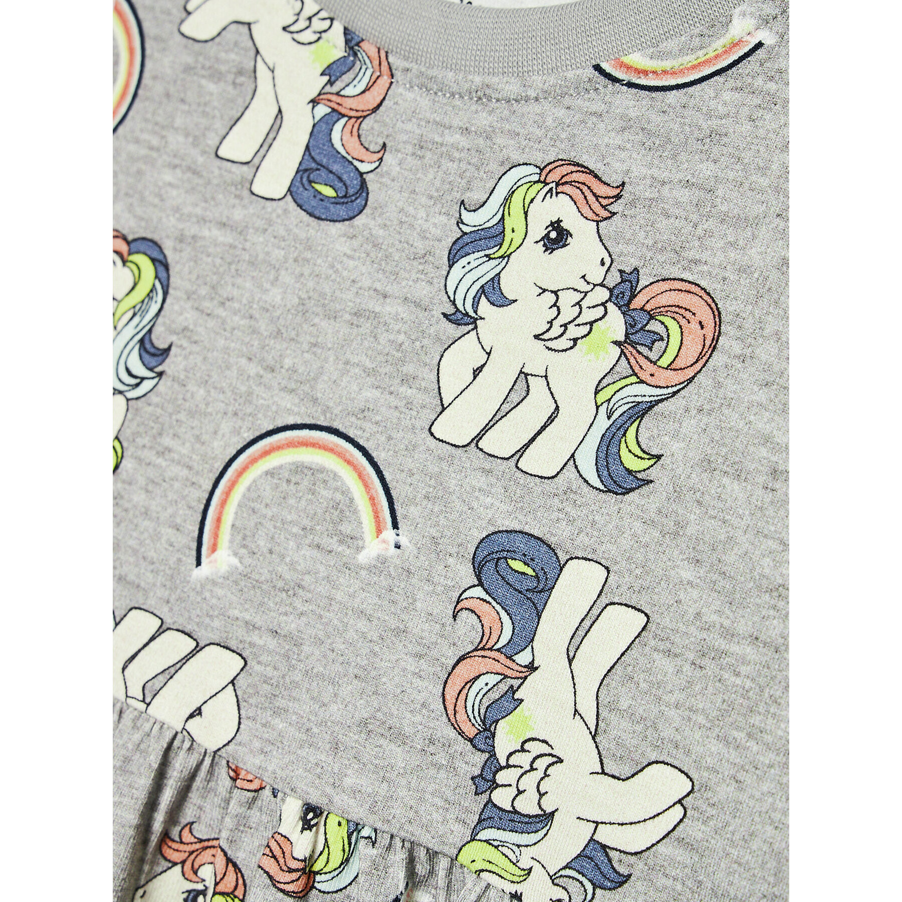 NAME IT Každodenné šaty MY LITTLE PONY 13201178 Sivá Regular Fit - Pepit.sk