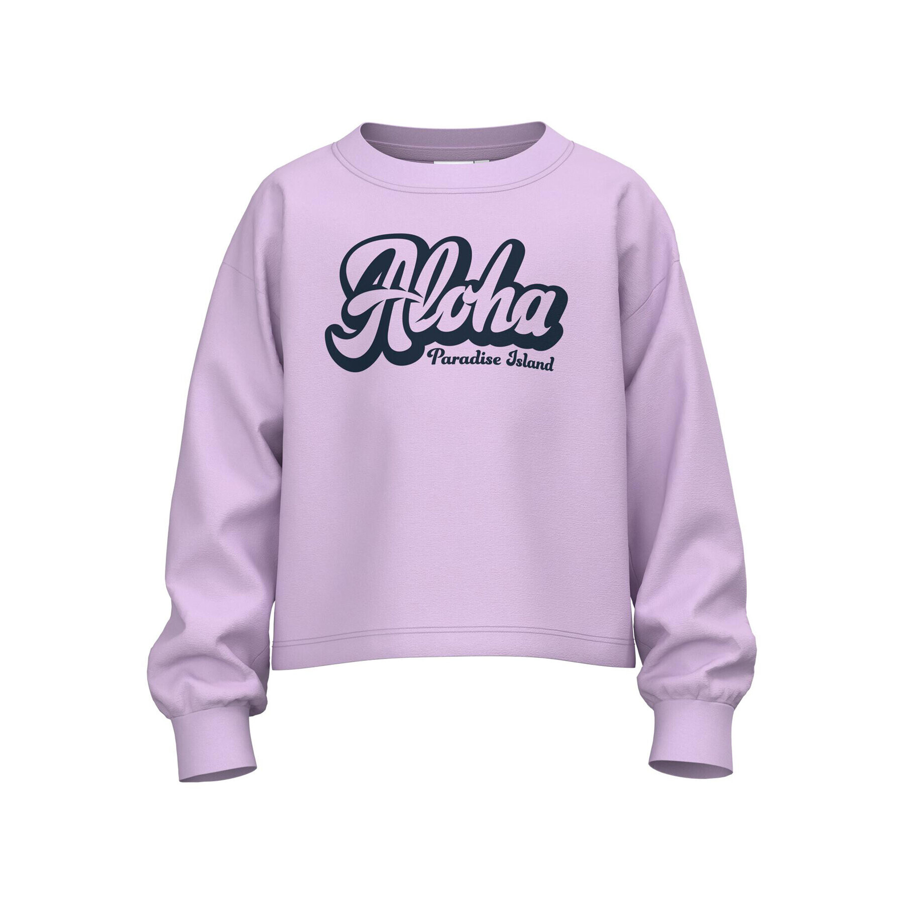 NAME IT Mikina 13217241 Fialová Loose Fit - Pepit.sk