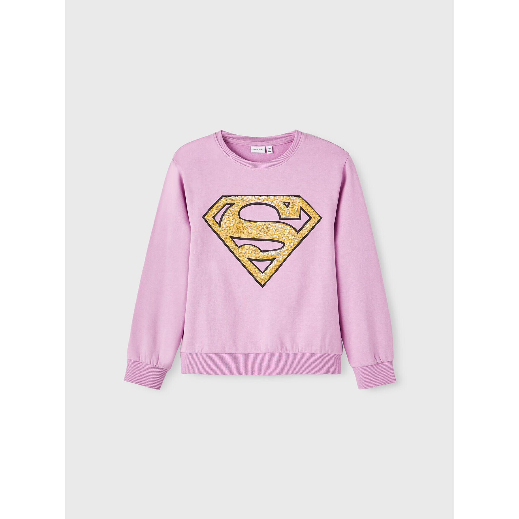 NAME IT Mikina JUSTICE LEAGUE 13208242 Fialová Loose Fit - Pepit.sk