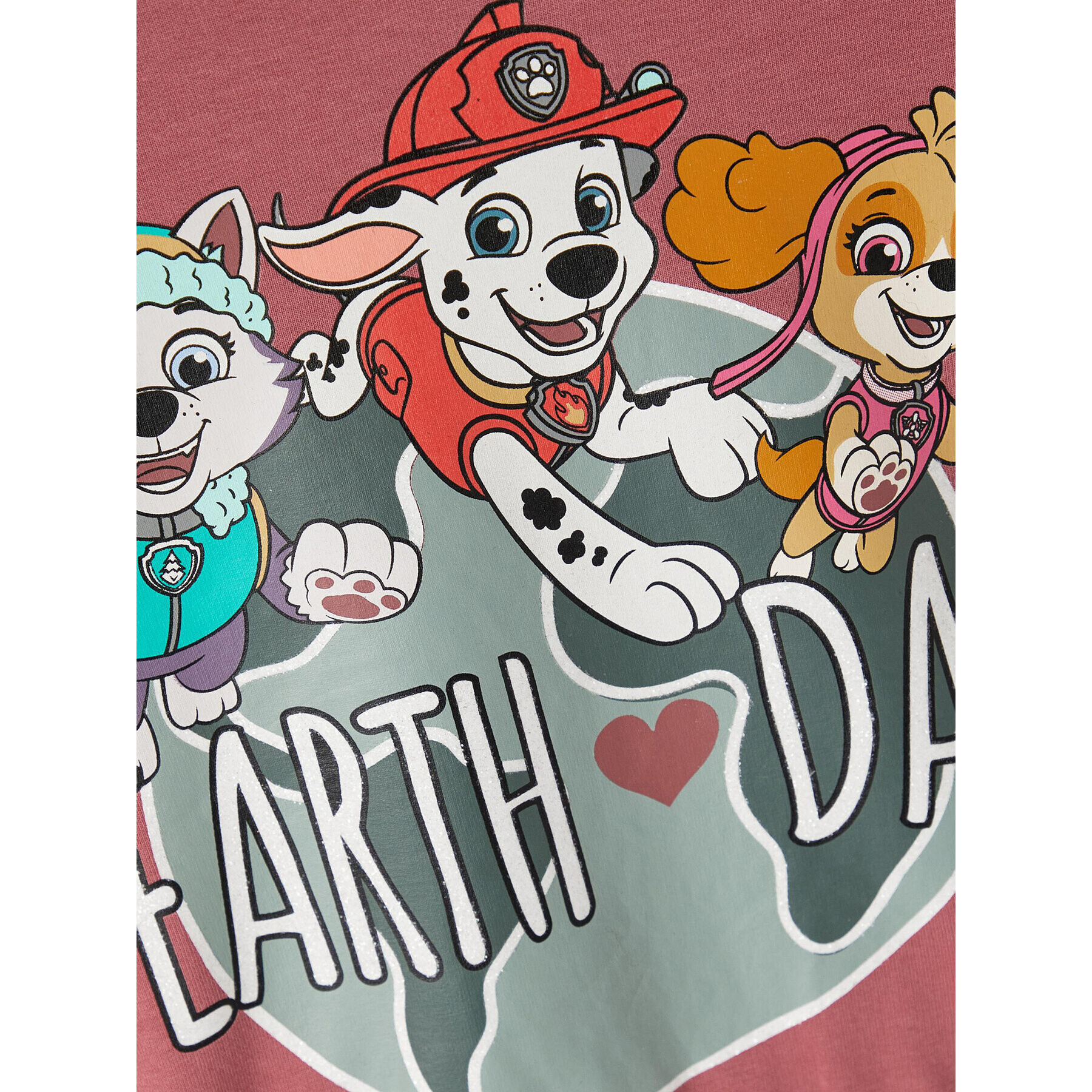 NAME IT Mikina PAW PATROL 13207798 Ružová Regular Fit - Pepit.sk