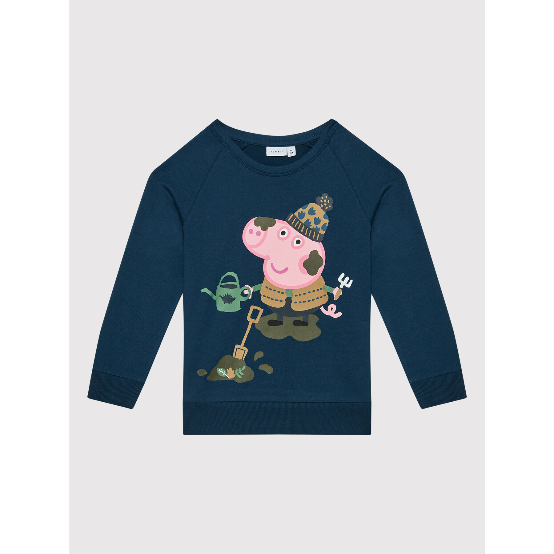 NAME IT Mikina PEPPA PIG 13198881 Modrá Regular Fit - Pepit.sk