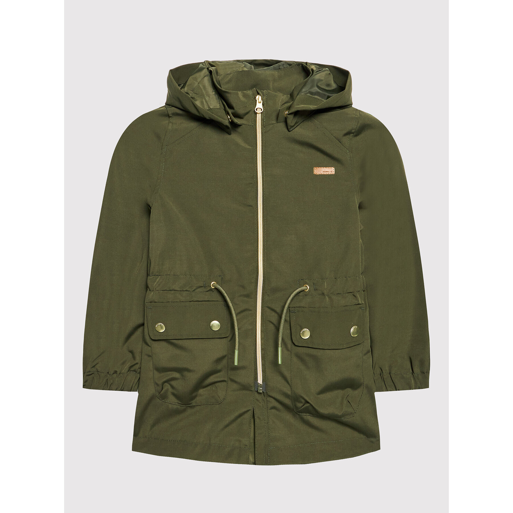 NAME IT Parka 13198032 Zelená Regular Fit - Pepit.sk