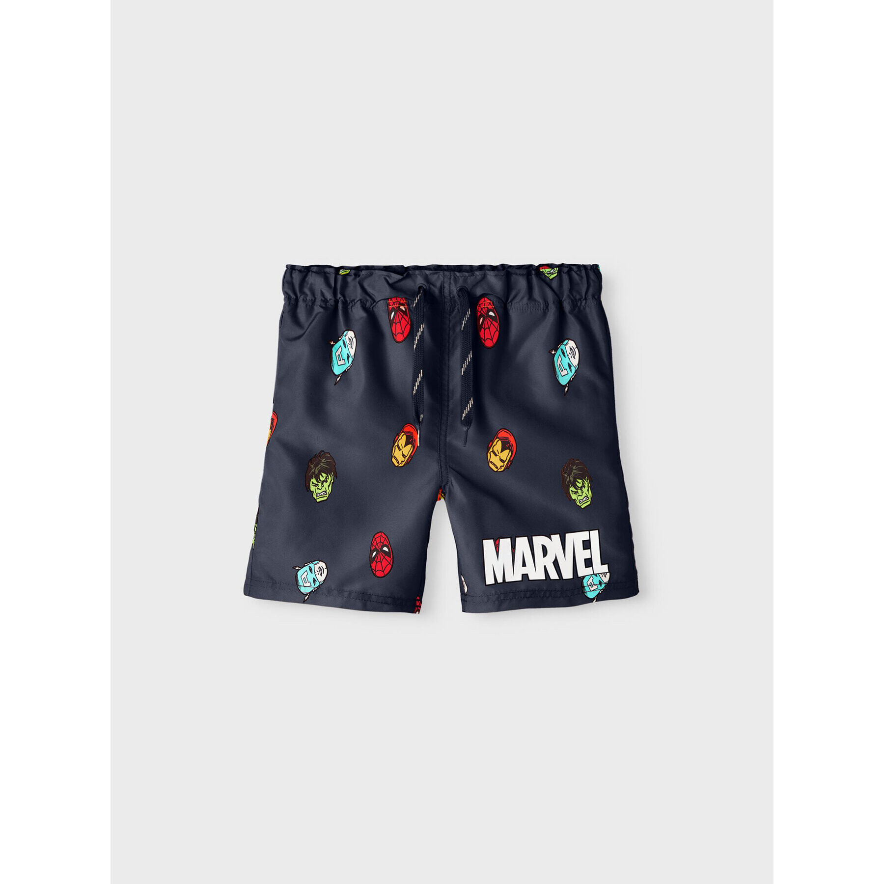 NAME IT Plavecké šortky MARVEL 13213913 Tmavomodrá Regular Fit - Pepit.sk