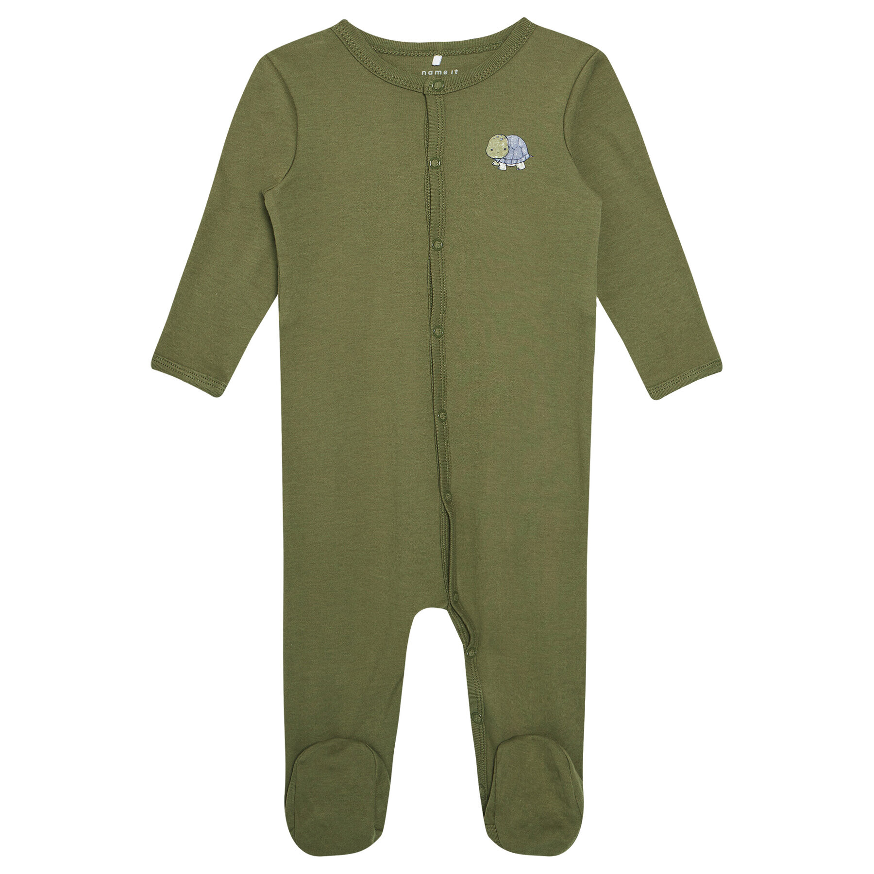 NAME IT Súprava 2 kusov dupačiek Nightsuit 13189127 Zelená Regular Fit - Pepit.sk