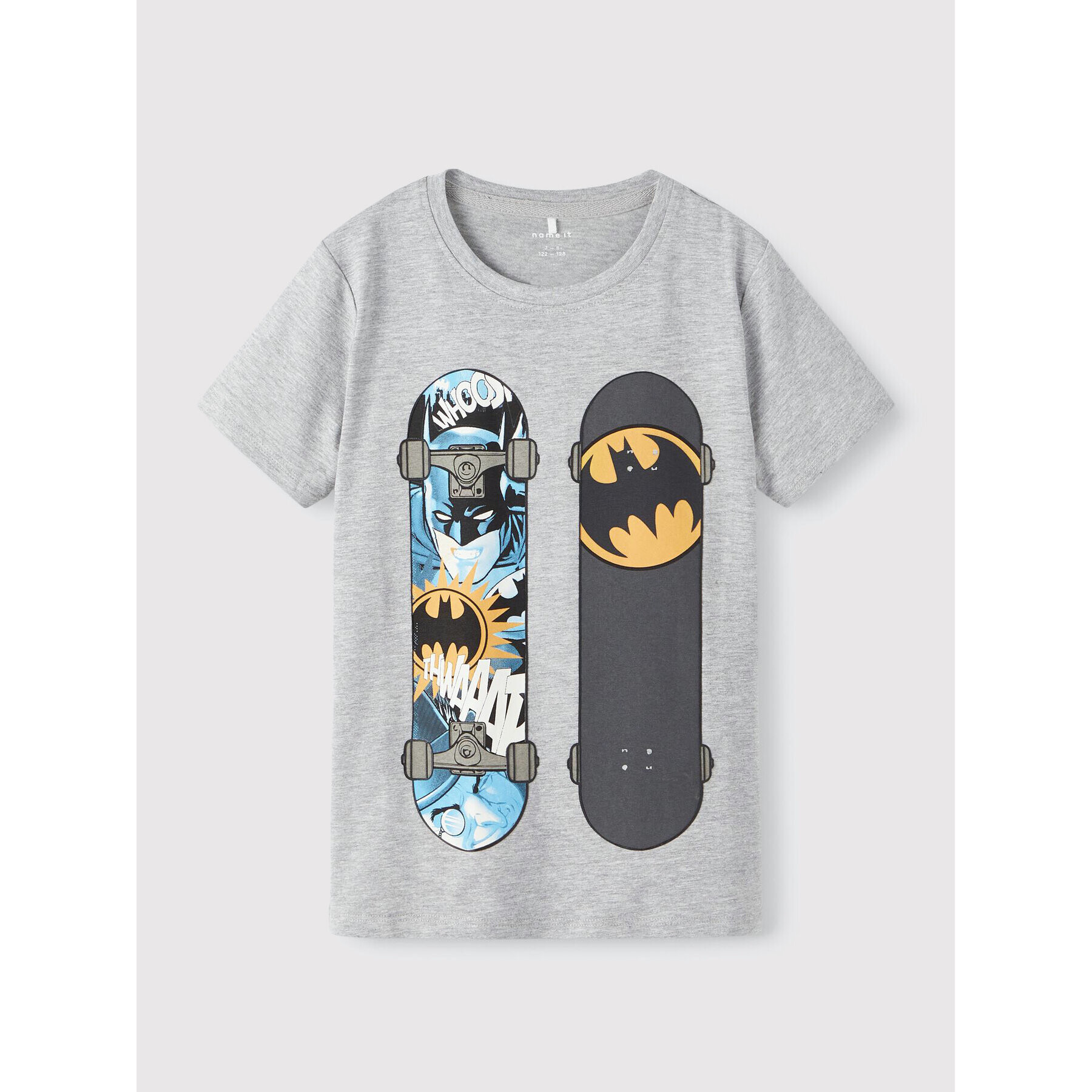 NAME IT Tričko BATMAN 13205402 Sivá Regular Fit - Pepit.sk