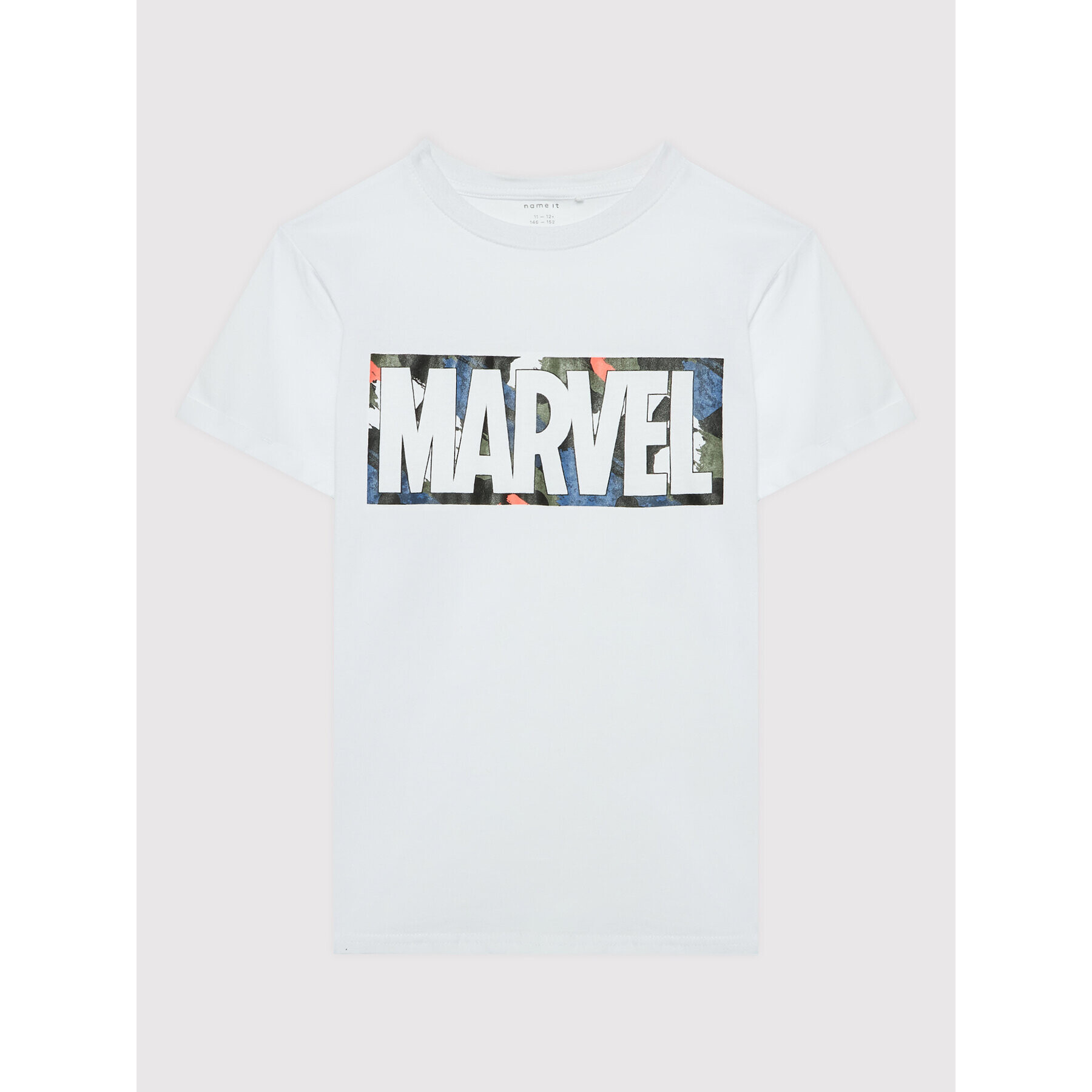 NAME IT Tričko MARVEL 1320339 Biela Regular Fit - Pepit.sk