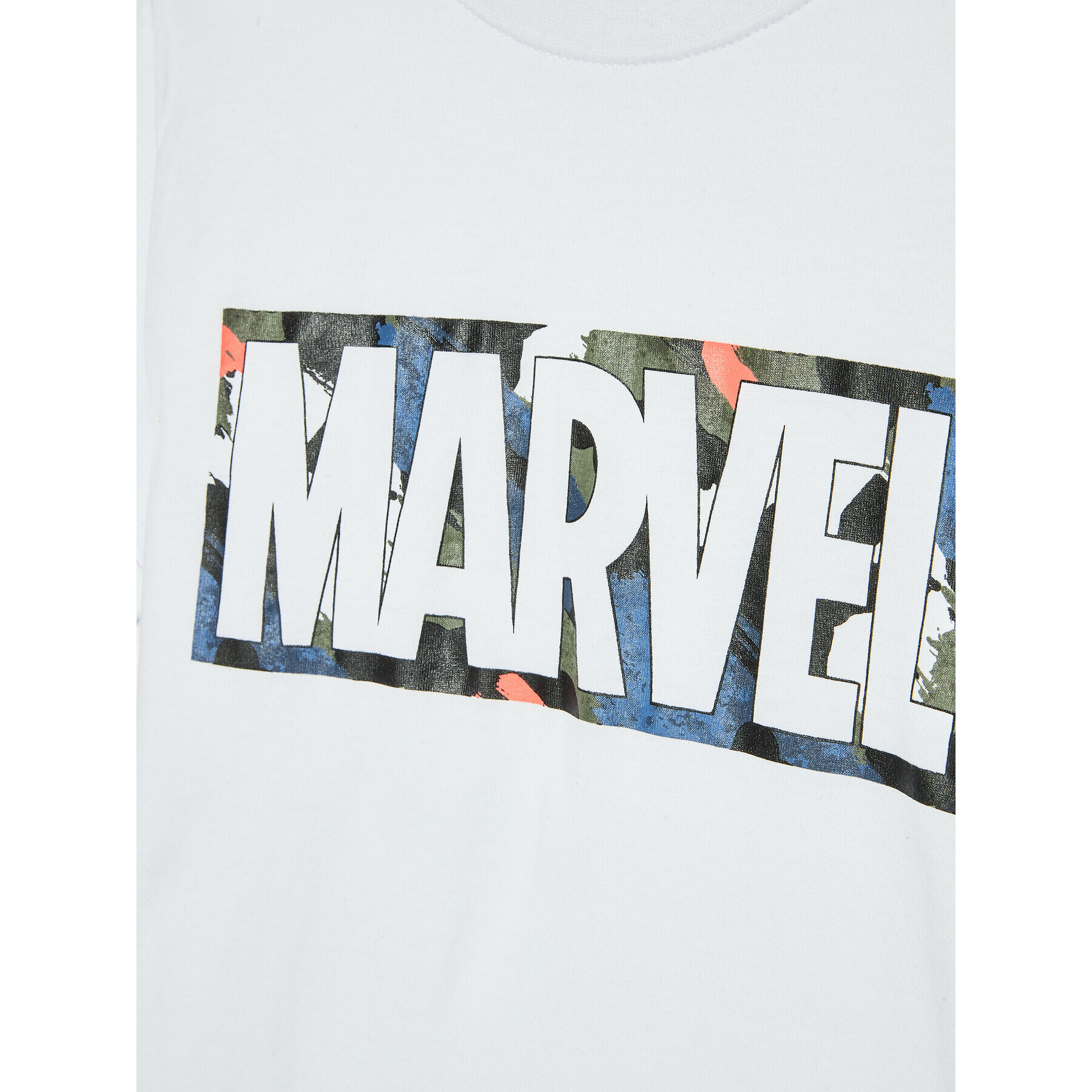 NAME IT Tričko MARVEL 1320339 Biela Regular Fit - Pepit.sk