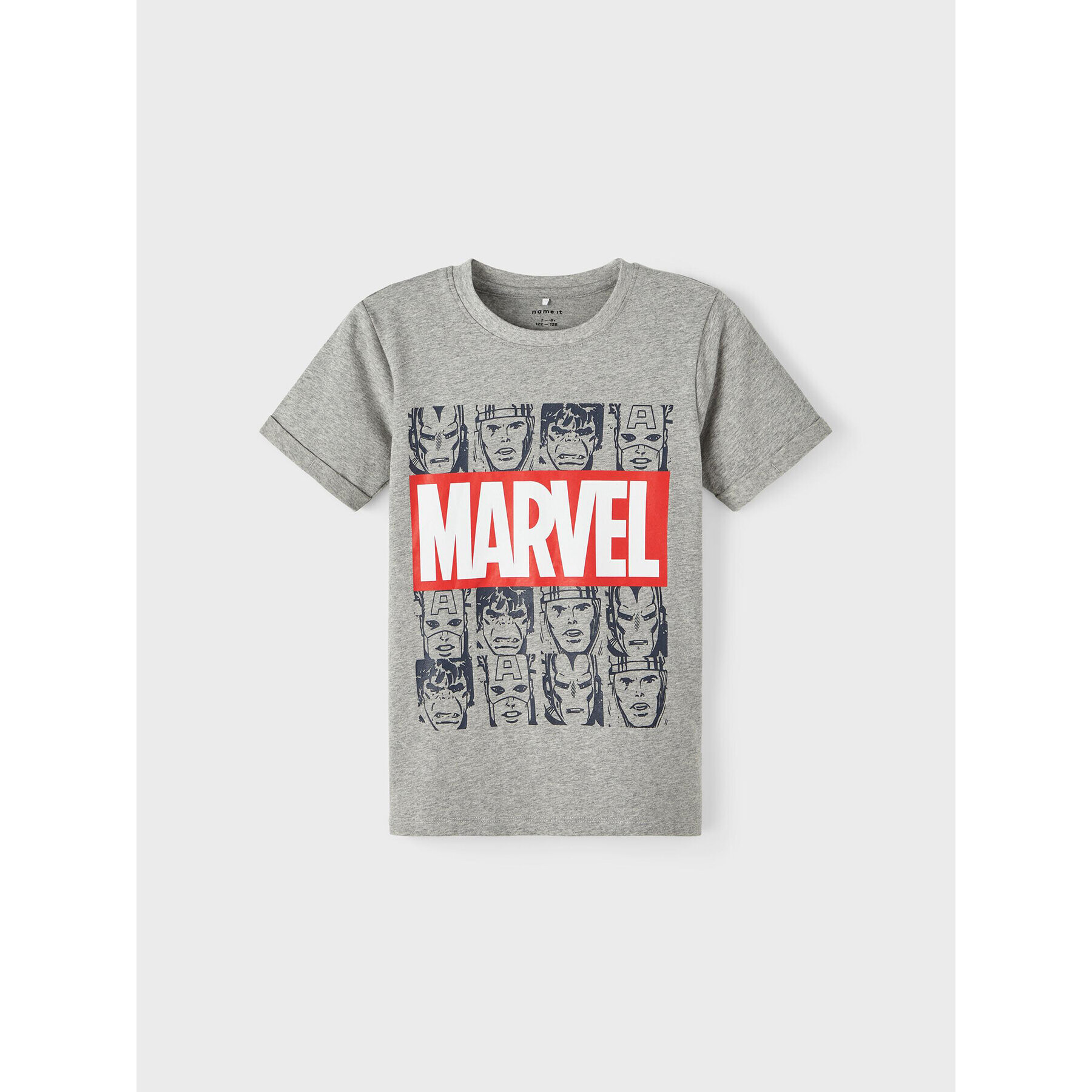 NAME IT Tričko MARVEL 13215747 Sivá Regular Fit - Pepit.sk