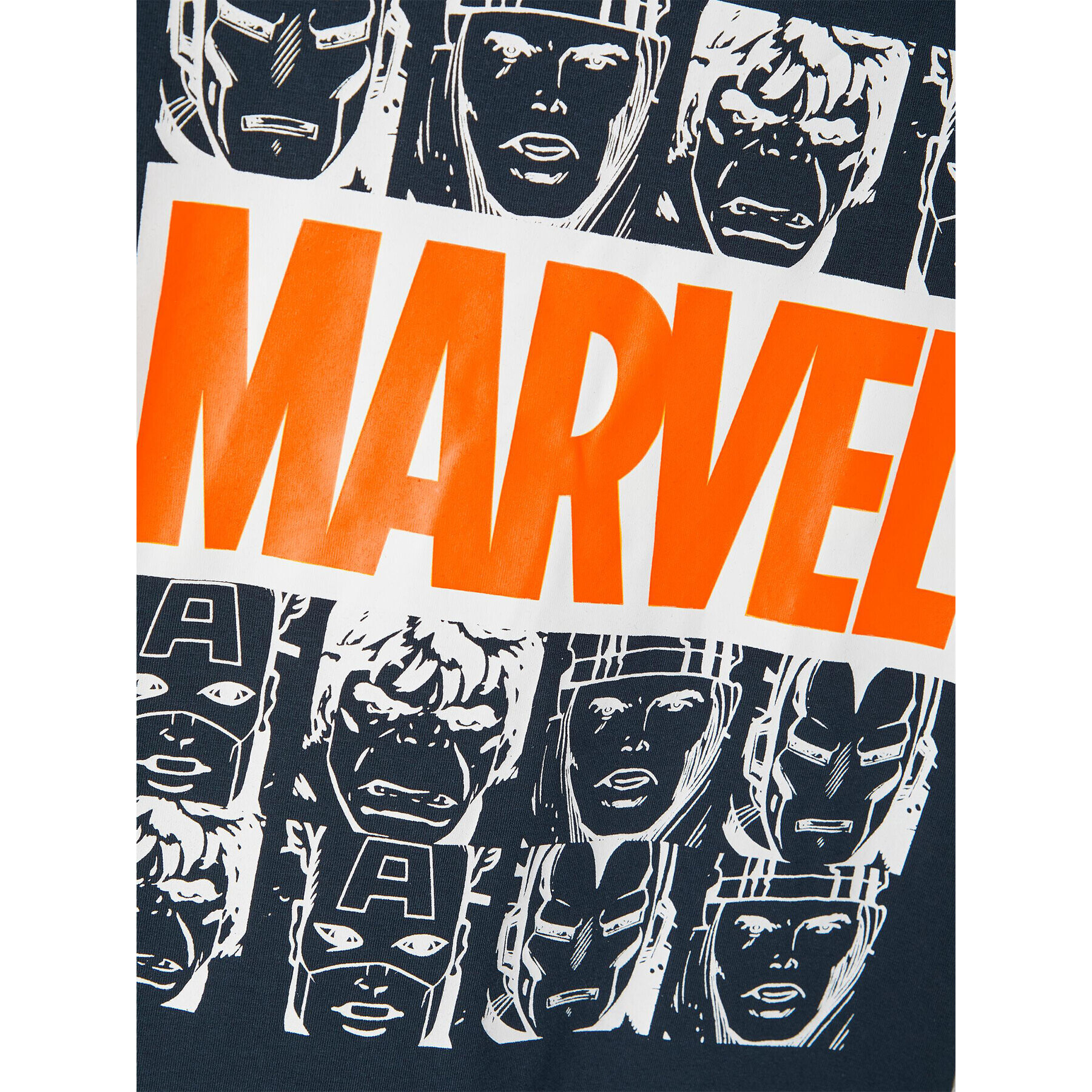 NAME IT Tričko MARVEL 13215747 Tmavomodrá Regular Fit - Pepit.sk