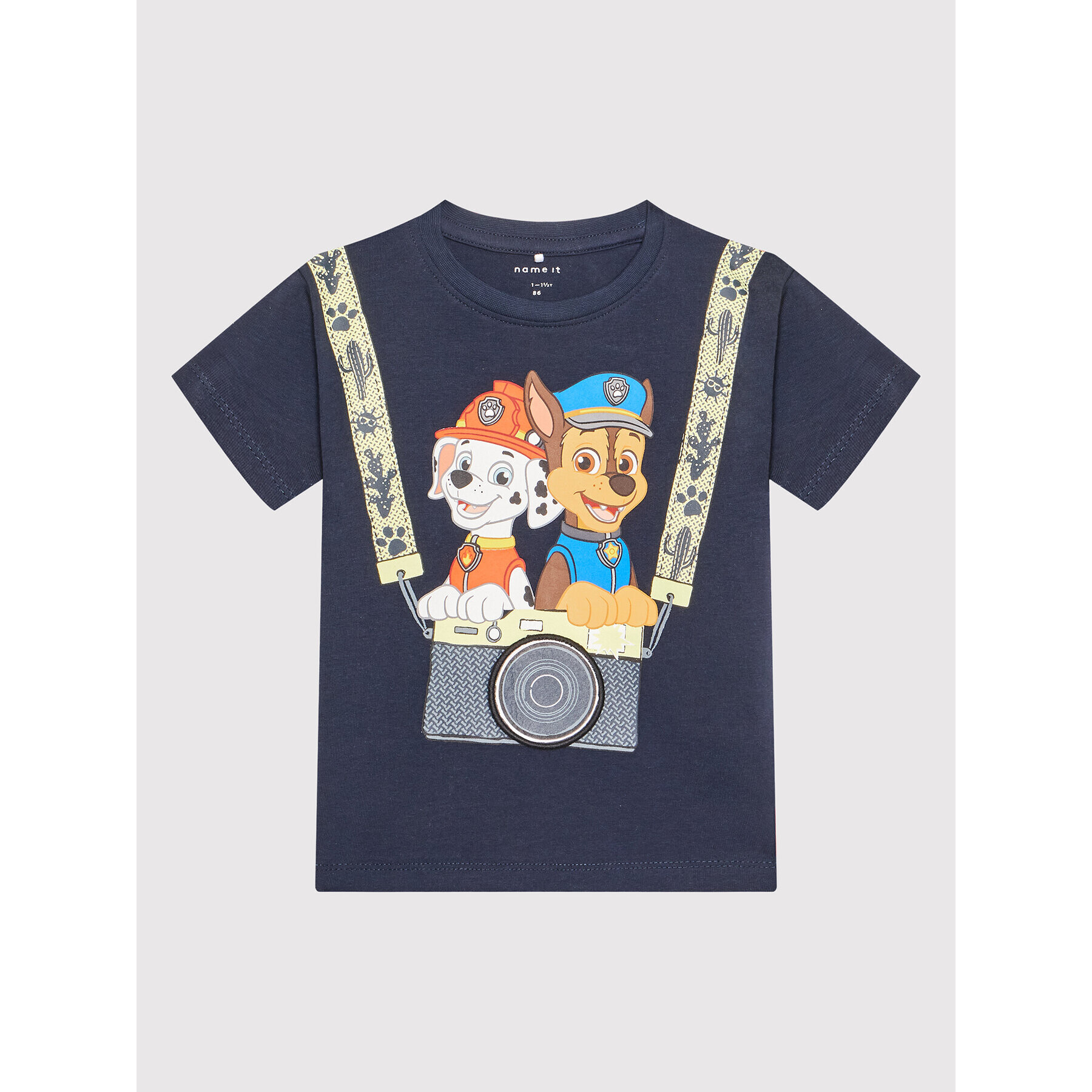 NAME IT Tričko PAW PATROL 13203540 Tmavomodrá Regular Fit - Pepit.sk