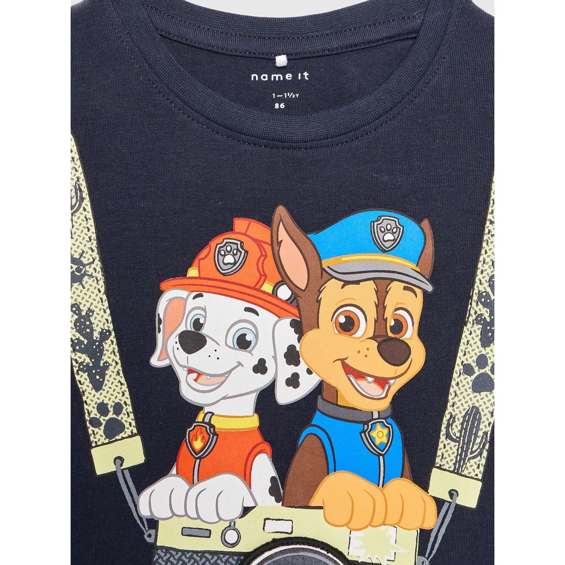 NAME IT Tričko PAW PATROL 13203540 Tmavomodrá Regular Fit - Pepit.sk