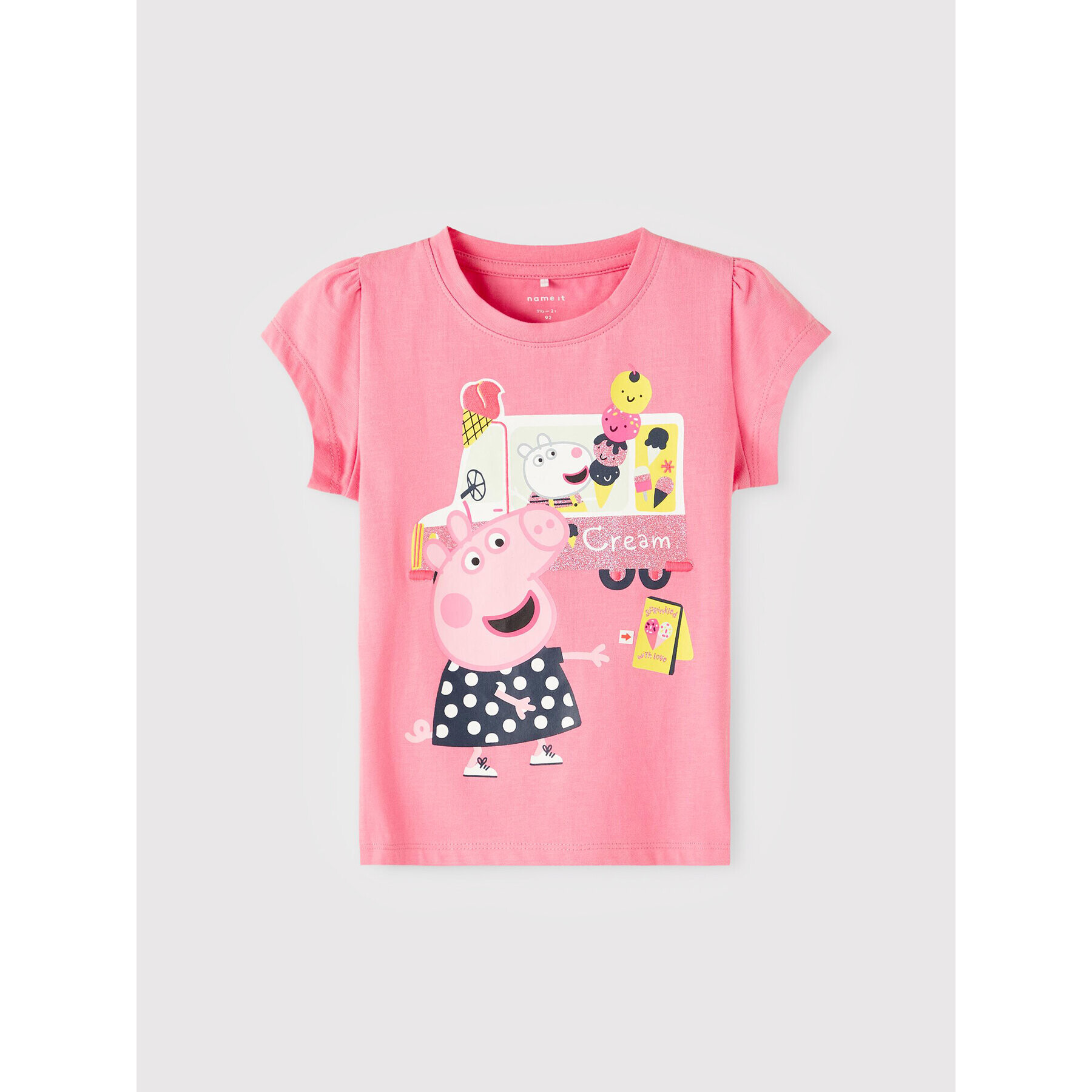 NAME IT Tričko PEPPA PIG 13201304 Ružová Regular Fit - Pepit.sk