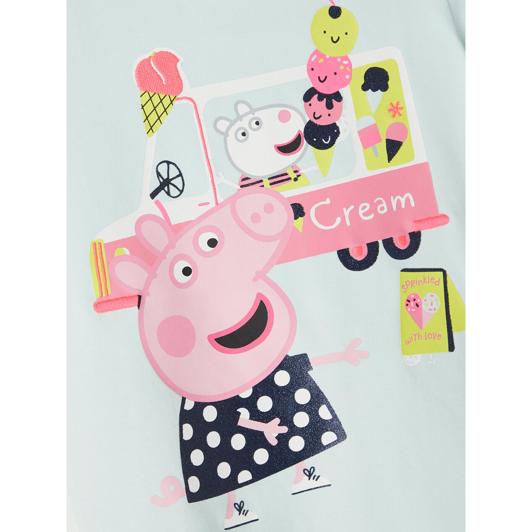 NAME IT Tričko PEPPA PIG 13201304 Zelená Regular Fit - Pepit.sk