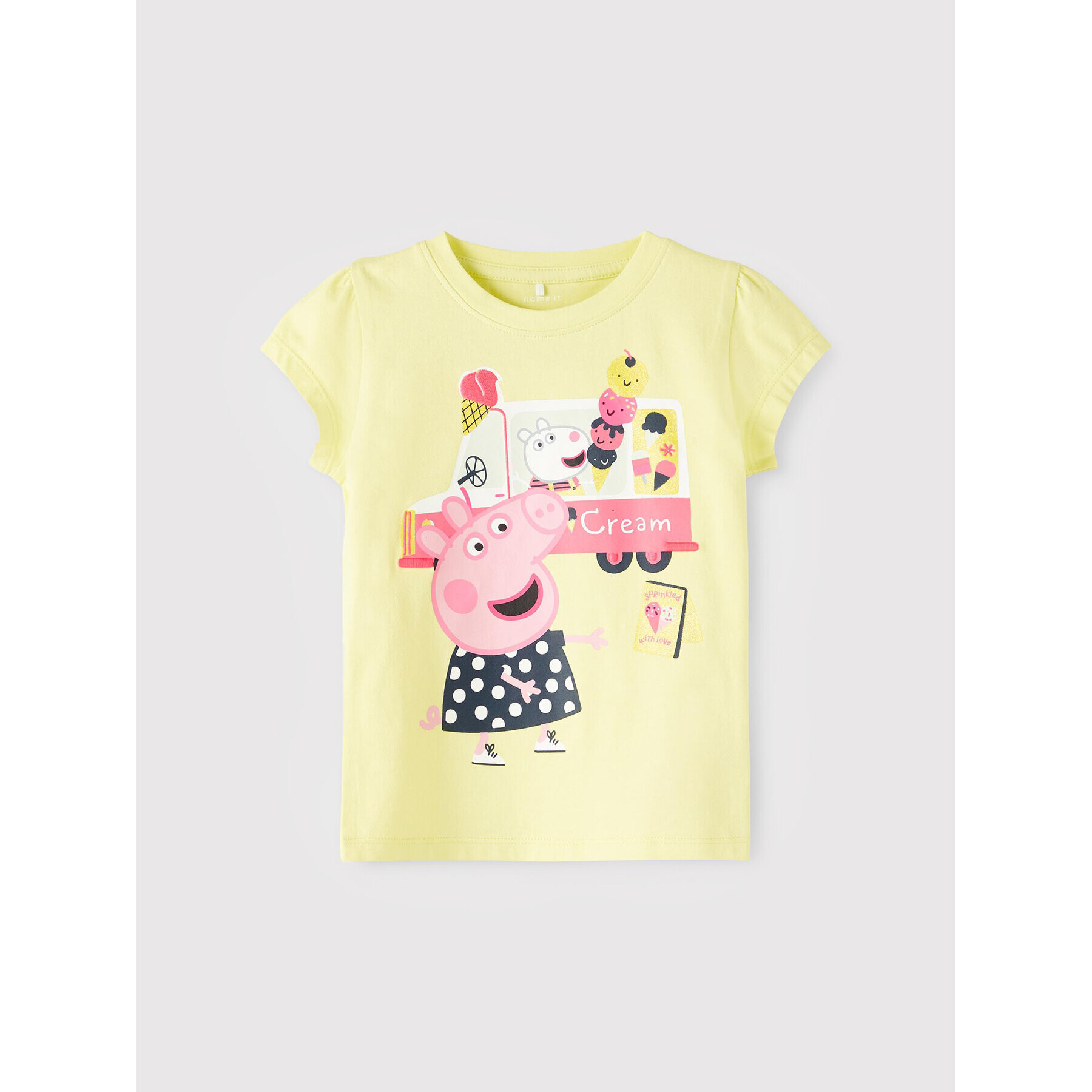 NAME IT Tričko PEPPA PIG 13201304 Žltá Regular Fit - Pepit.sk