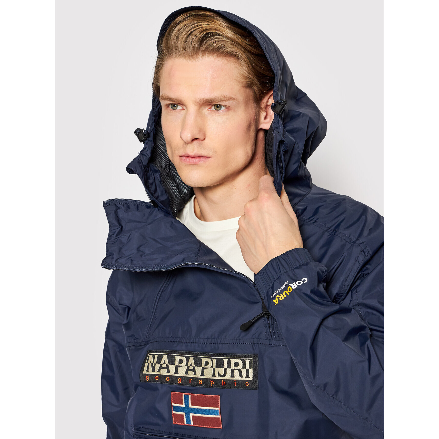 Napapijri Bunda anorak Northfarer 2.0 NP0A4GE9 Tmavomodrá Regular Fit - Pepit.sk