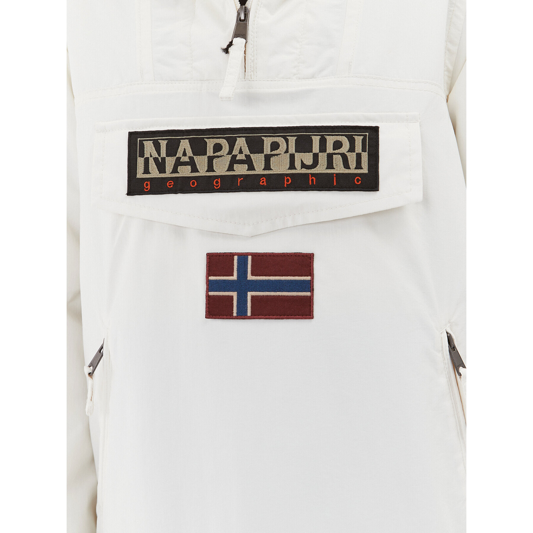 Napapijri Bunda anorak NP0A4GM6 Écru Regular Fit - Pepit.sk