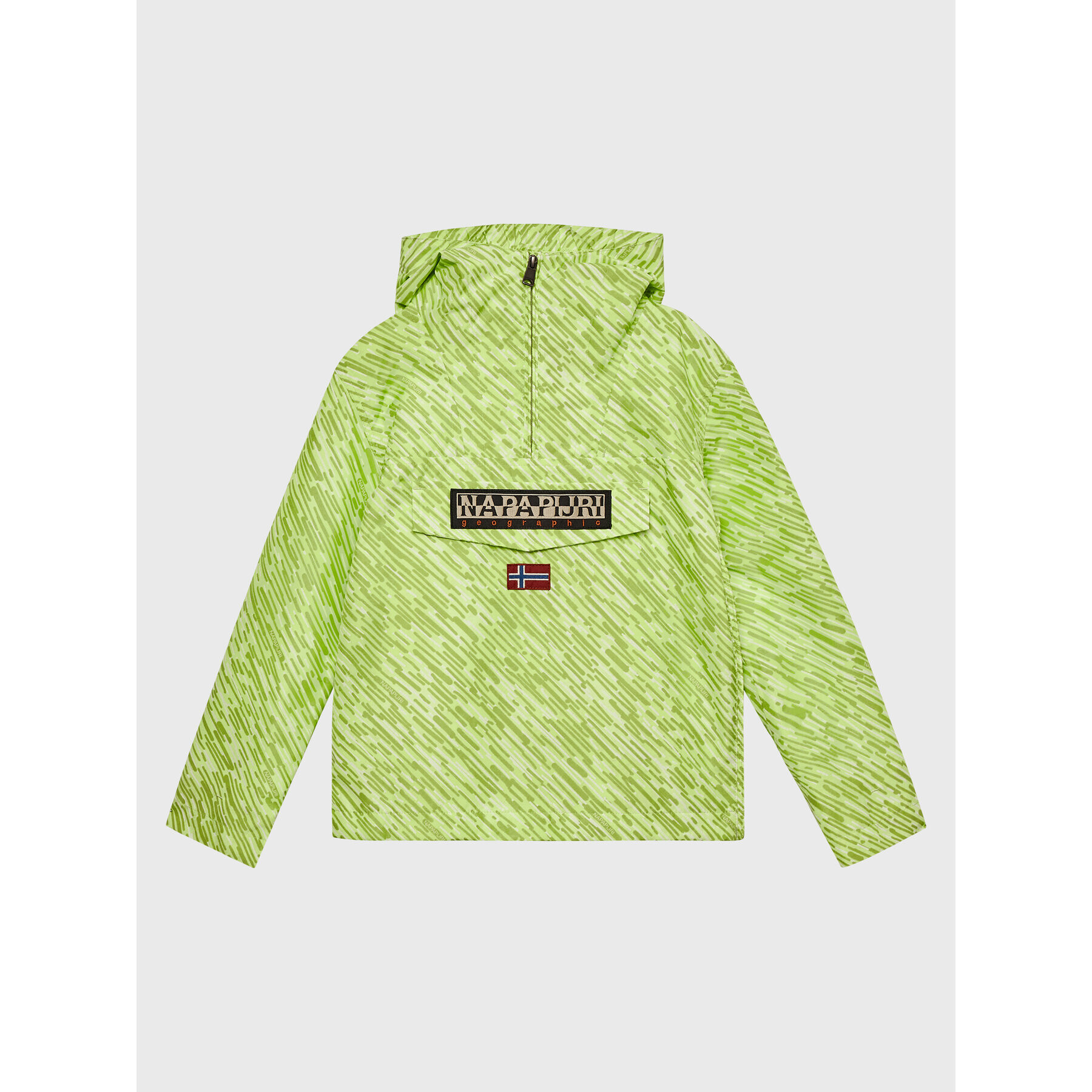 Napapijri Bunda anorak Rainforest AOP 2 NP0A4GX9 D Zelená Regular Fit - Pepit.sk