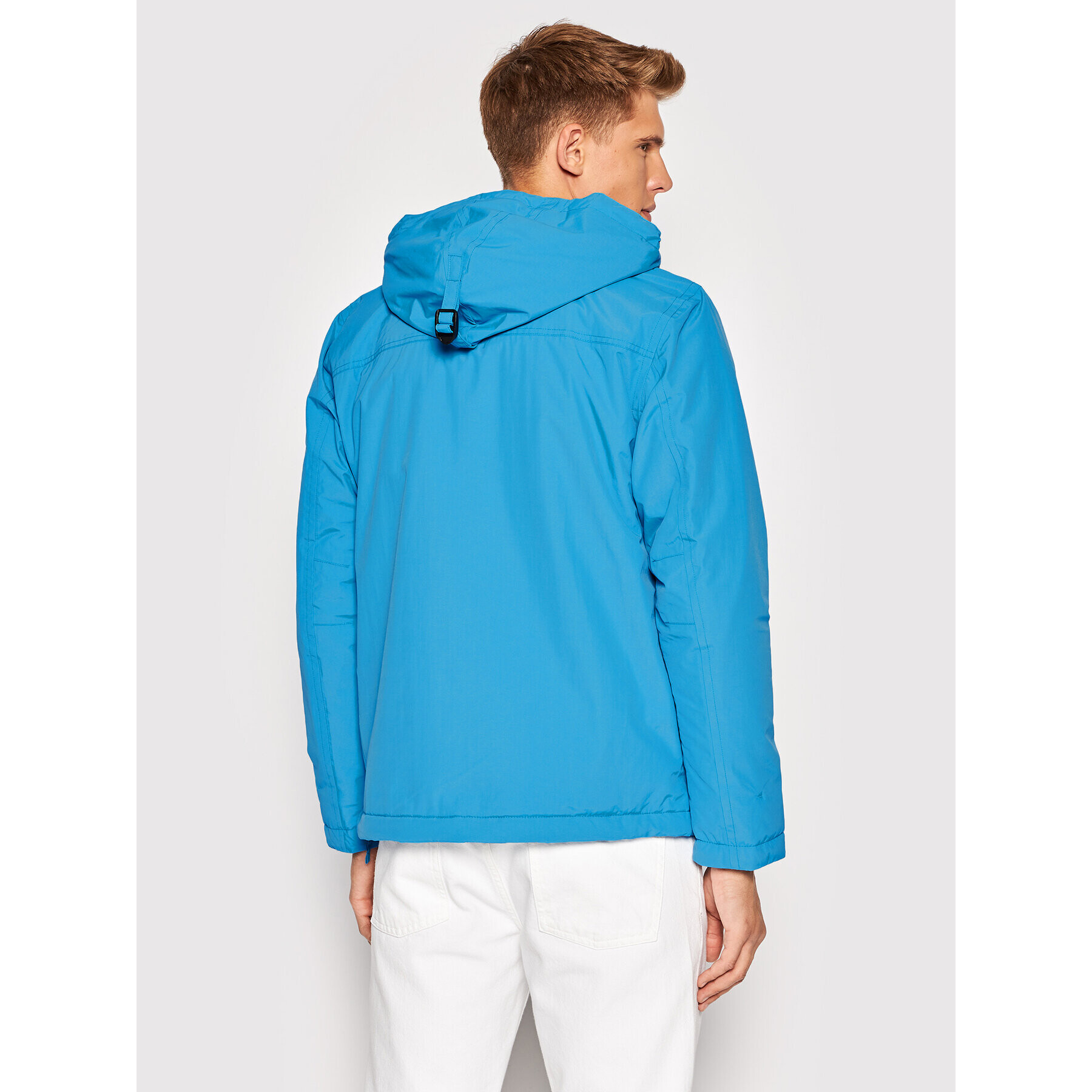 Napapijri Bunda anorak Rainforest Pocket 2 NP0A4GMD Modrá Regular Fit - Pepit.sk