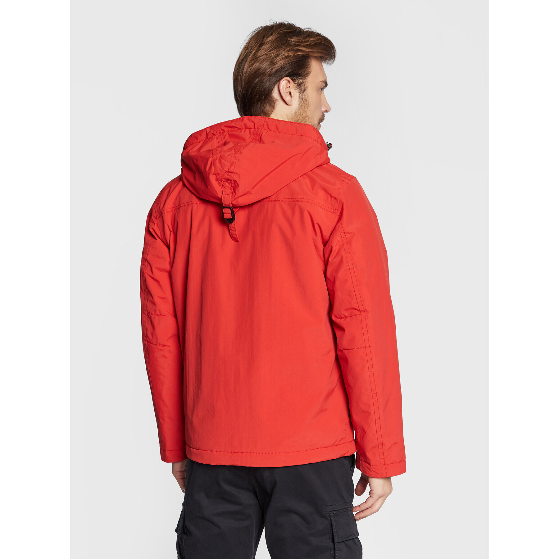 Napapijri Bunda anorak Rainforest Winter 3 NP0A4GMC Červená Regular Fit - Pepit.sk