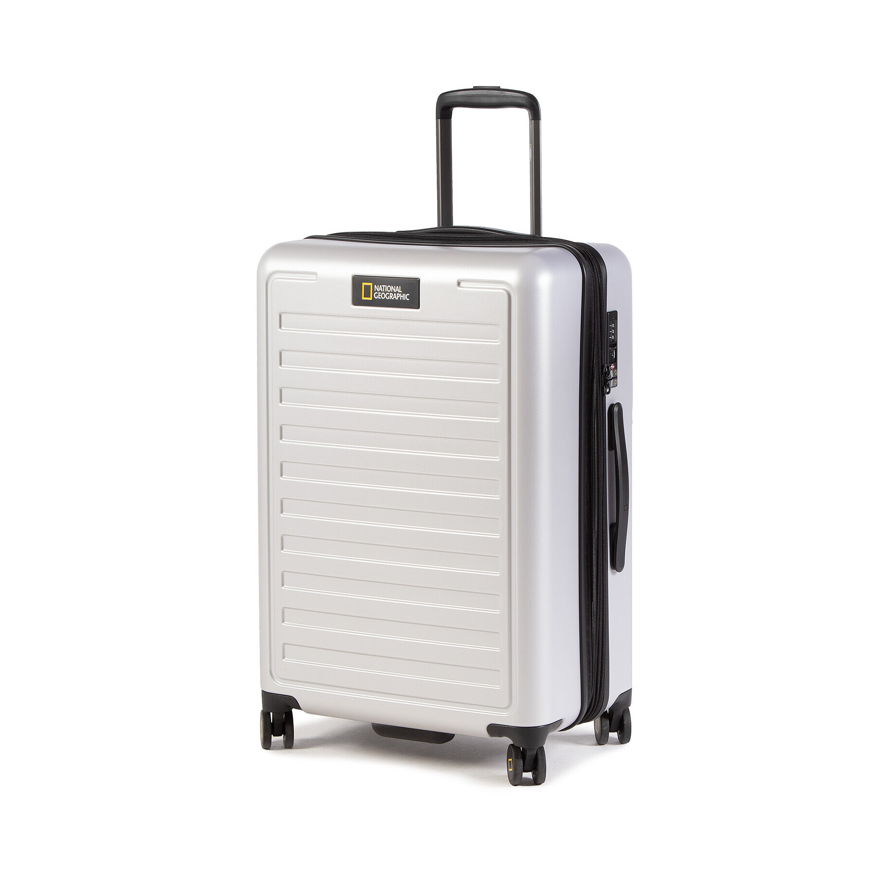 National Geographic Malý pevný kufor Luggage N164HA.60.23 Strieborná - Pepit.sk