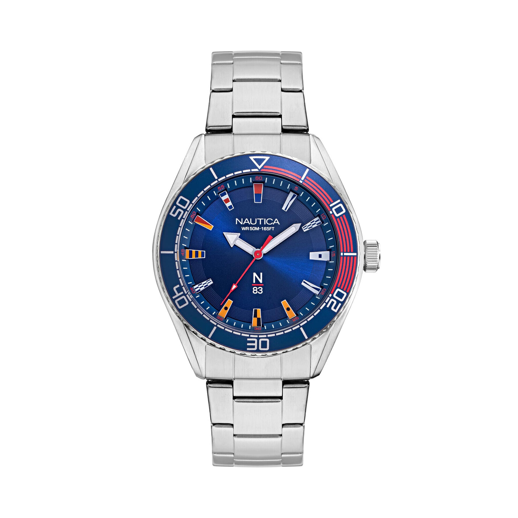 Nautica Hodinky N-83 Finn World NAPFWS004 Strieborná - Pepit.sk