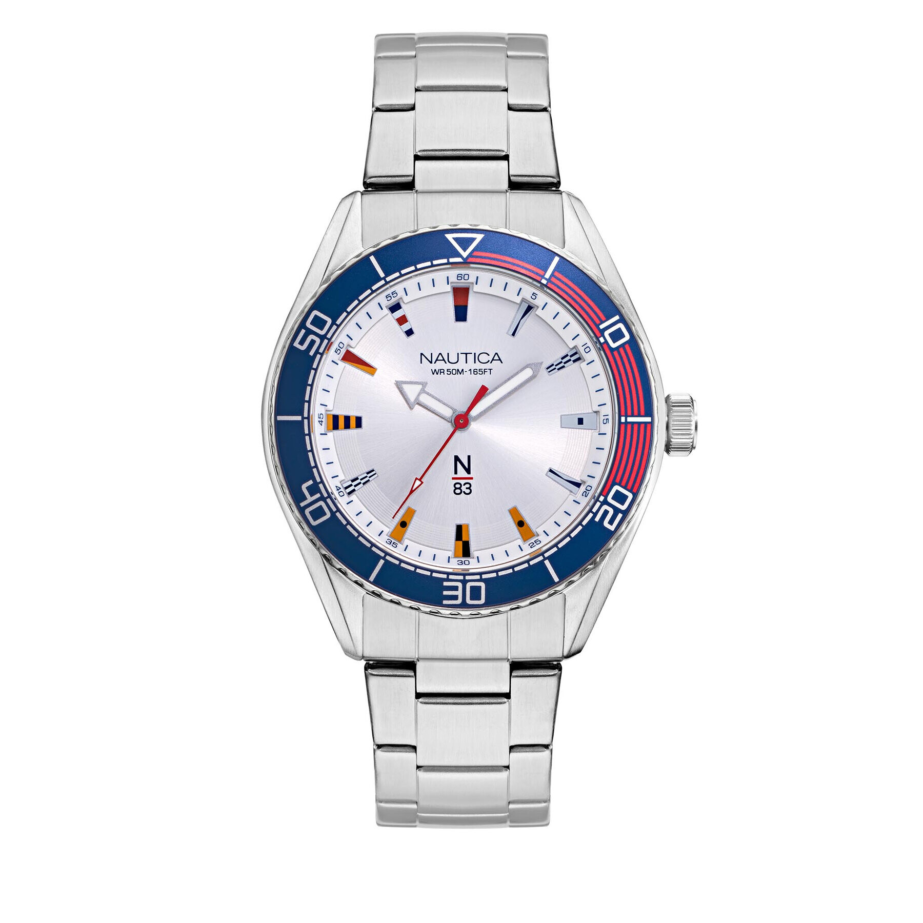 Nautica Hodinky N-83 Finn World NAPFWS005 Strieborná - Pepit.sk