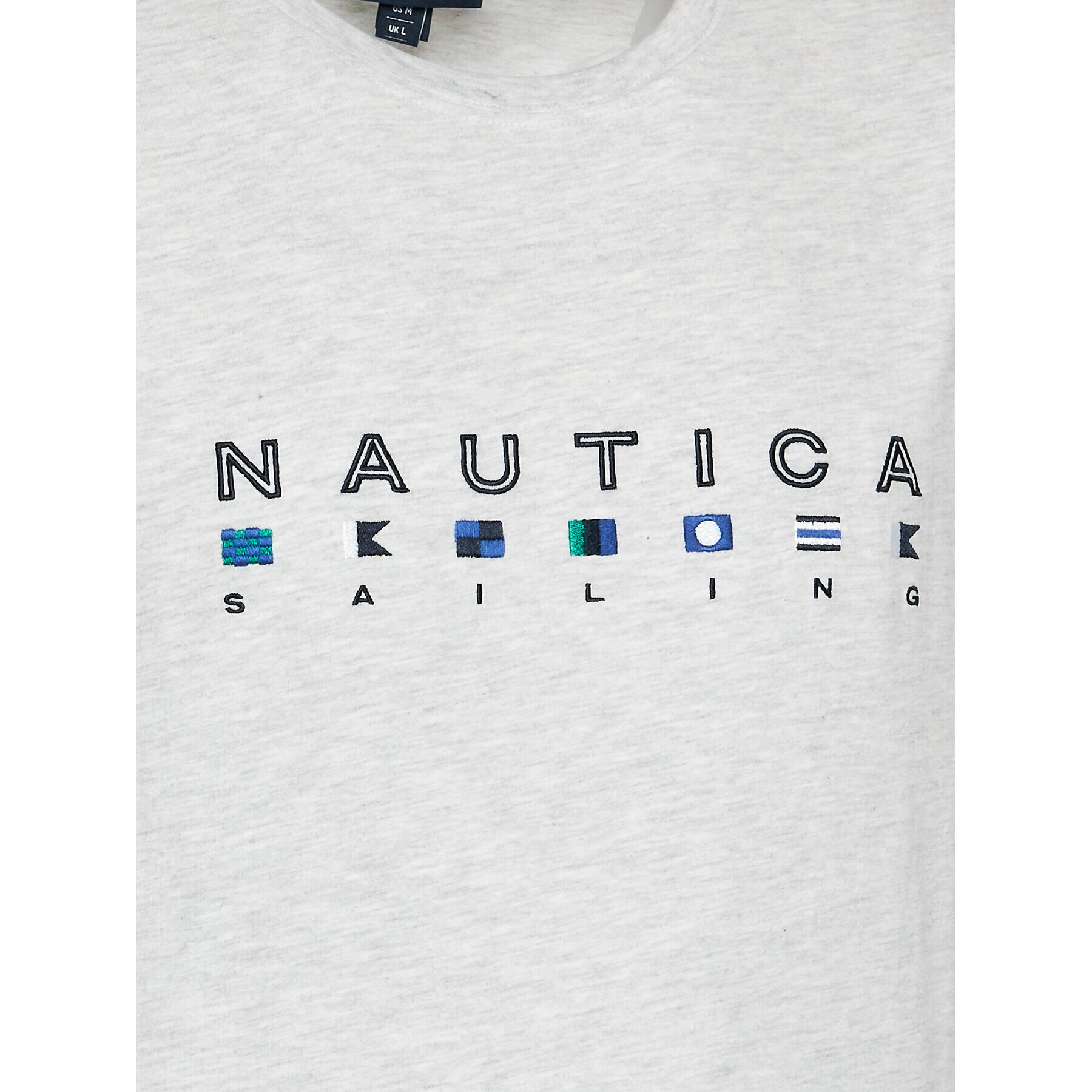 Nautica Tričko Noah N1G00403 Sivá Regular Fit - Pepit.sk