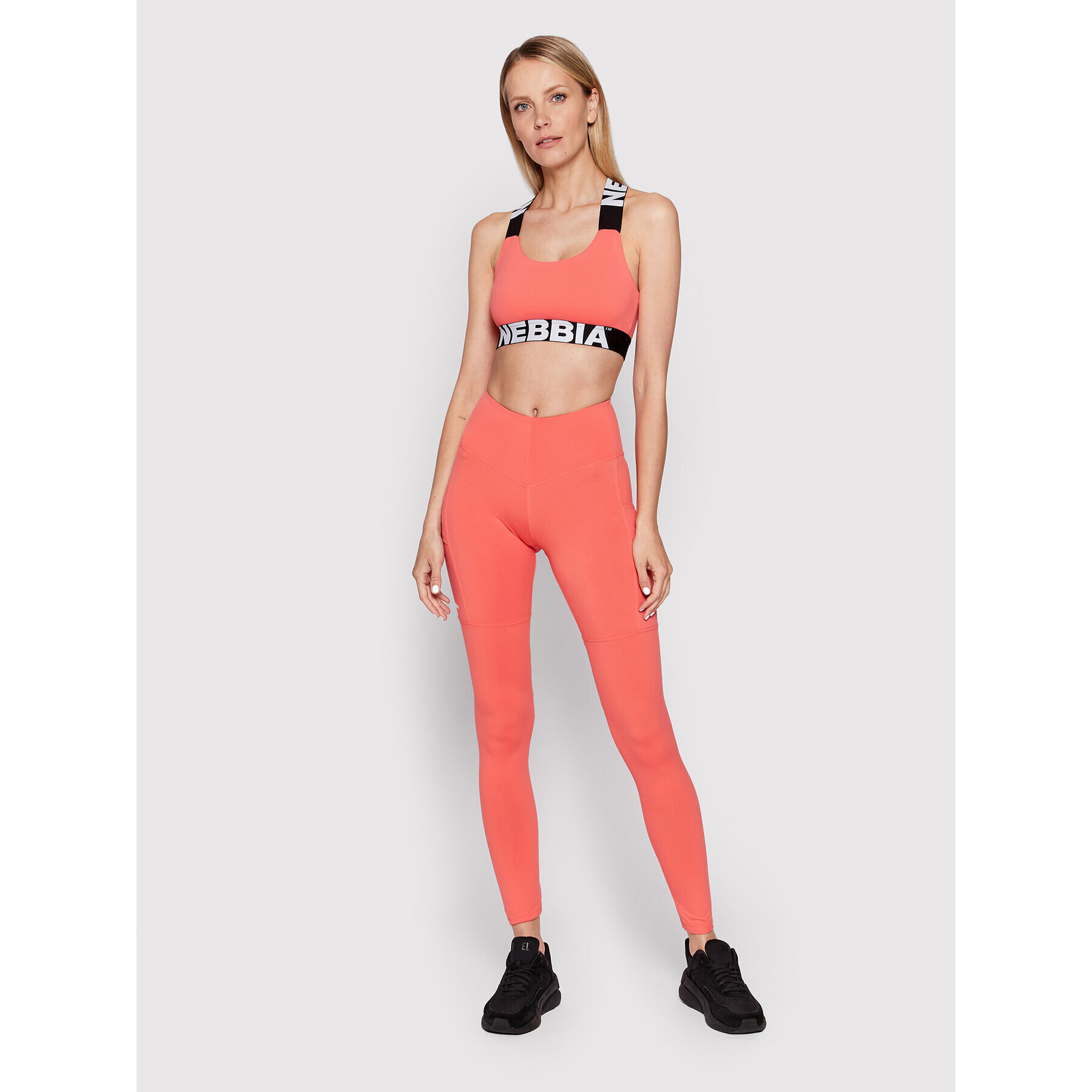 NEBBIA Legíny Fitsmart 505 Oranžová Slim Fit - Pepit.sk