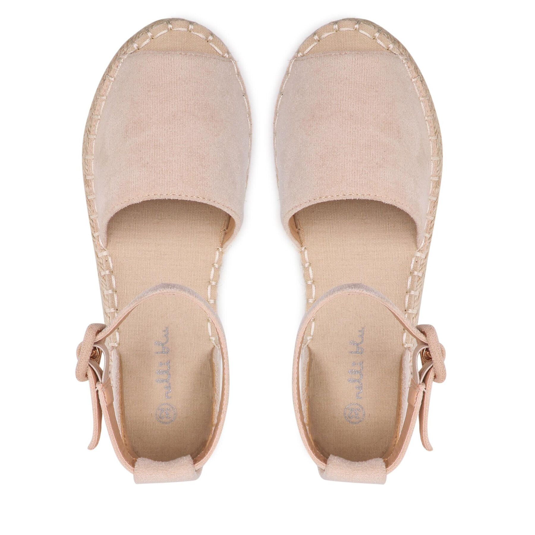 Nelli Blu Espadrilky CM210805-1 Béžová - Pepit.sk