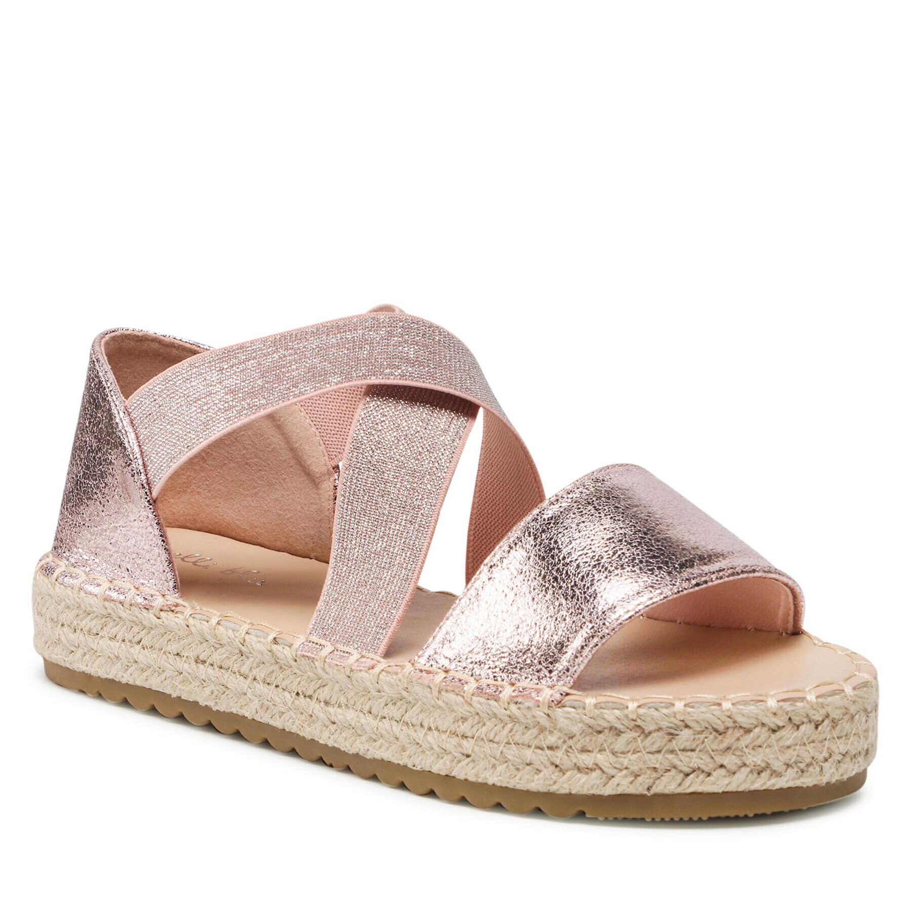 Nelli Blu Espadrilky CSS20378-03 Ružová - Pepit.sk