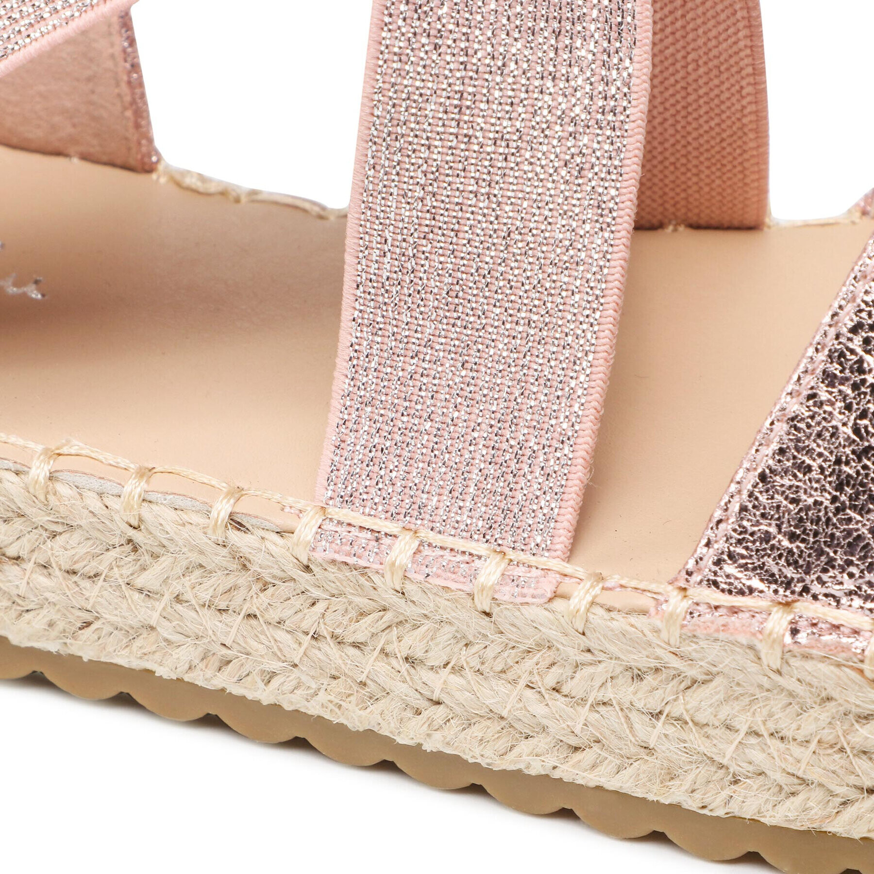 Nelli Blu Espadrilky CSS20378-03 Ružová - Pepit.sk