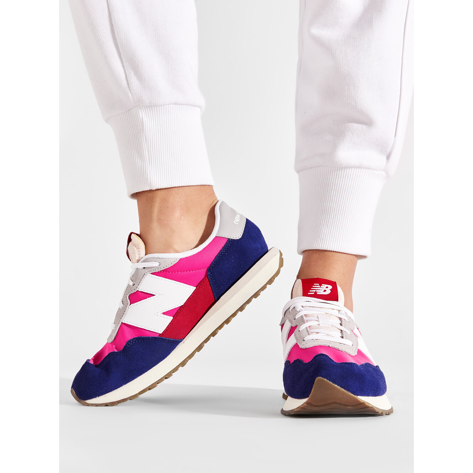 New Balance Sneakersy GS237EG Ružová - Pepit.sk