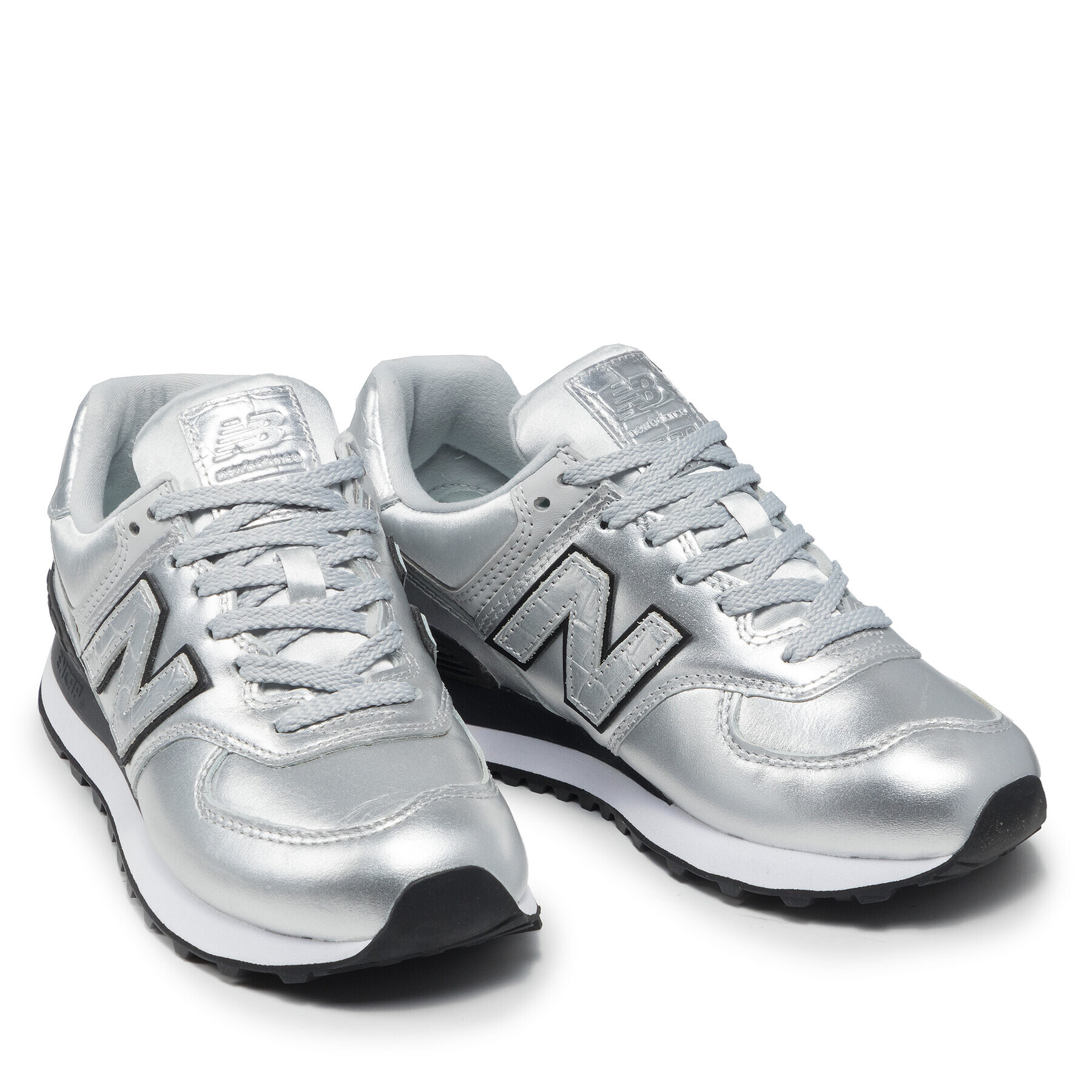 New Balance Sneakersy WL574PN2 Strieborná - Pepit.sk