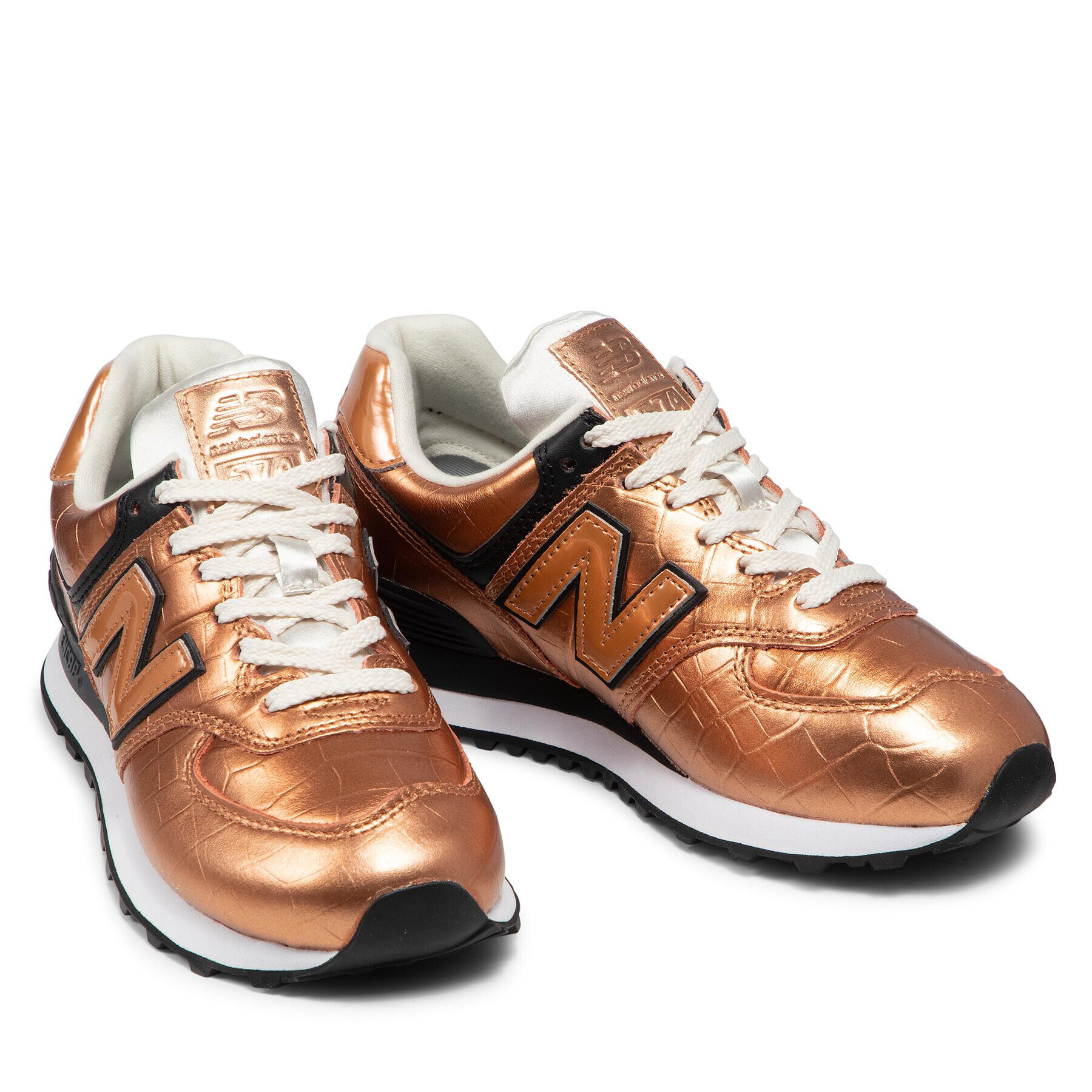 New Balance Sneakersy WL574PX2 Medená - Pepit.sk