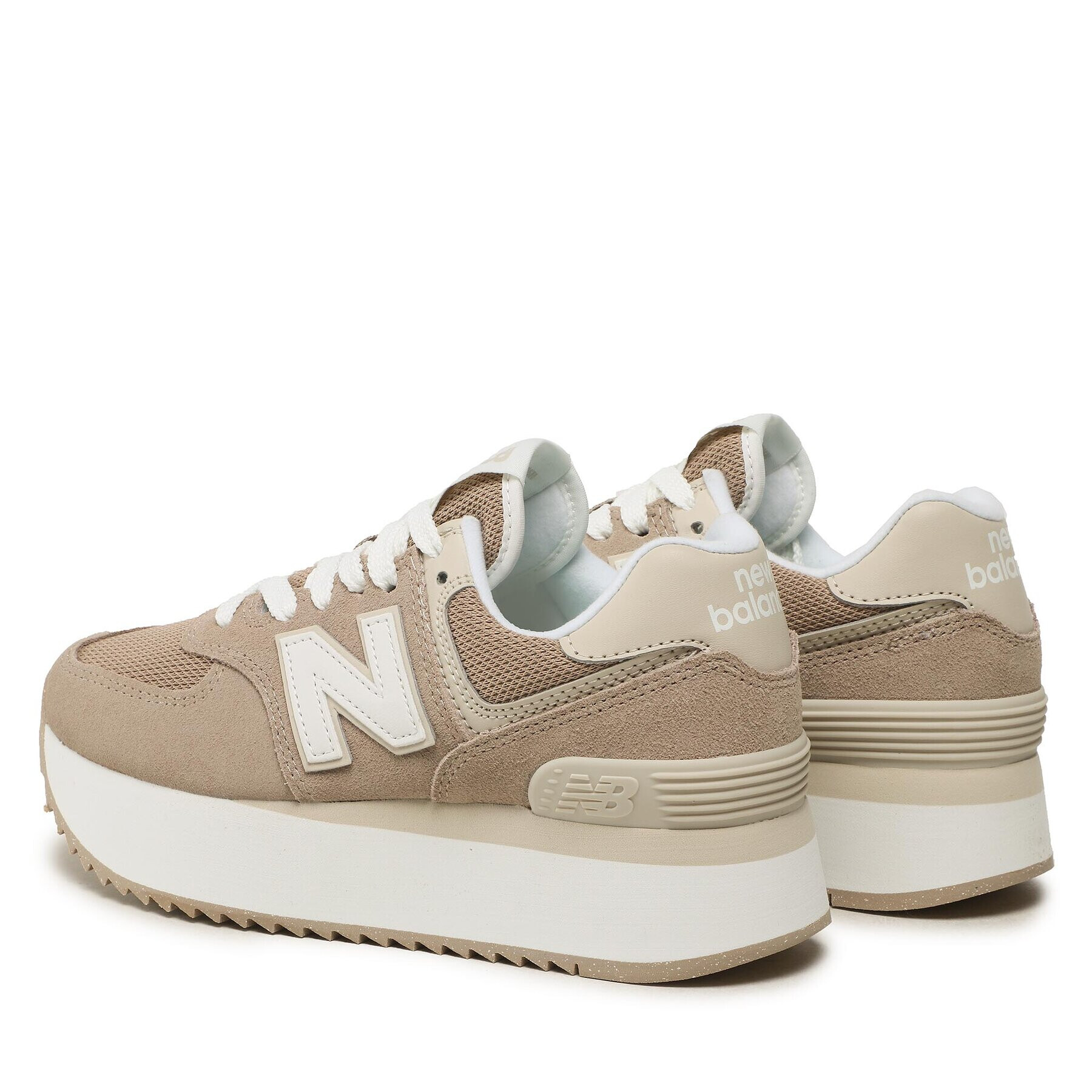 New Balance Sneakersy WL574ZSM Hnedá - Pepit.sk