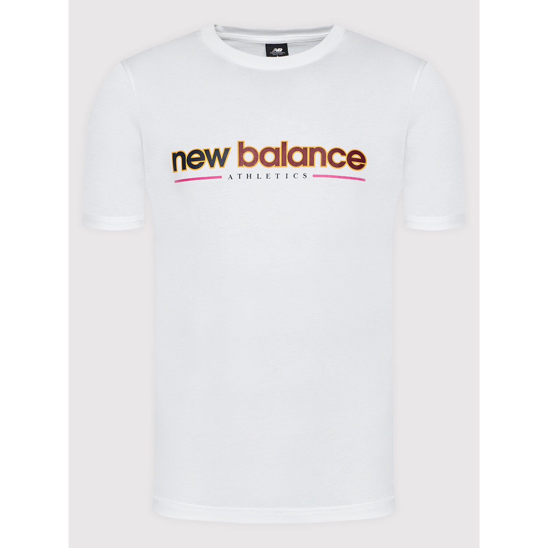 New Balance Tričko MT13500 Biela Relaxed Fit - Pepit.sk