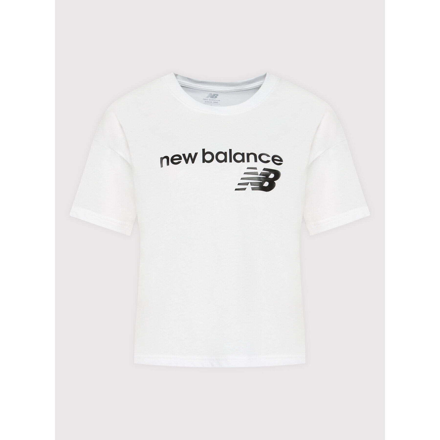 New Balance Tričko WT03805 Biela Relaxed Fit - Pepit.sk