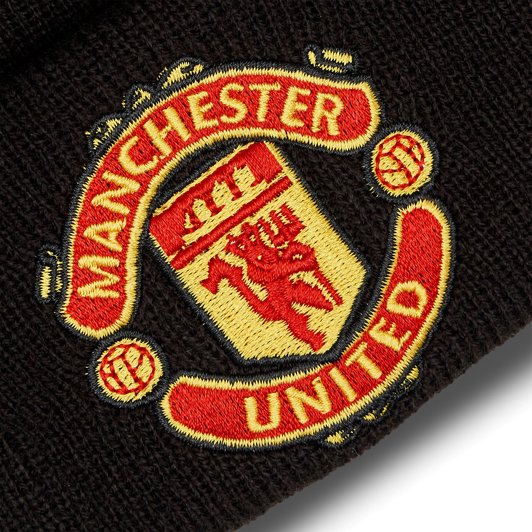 New Era Čiapka Core Cuff Beanie Manchester United FC 11213215 Čierna - Pepit.sk